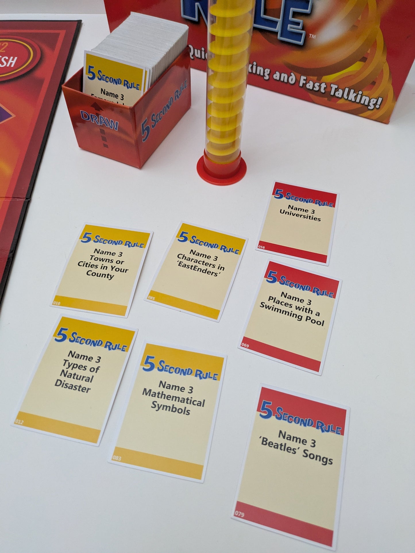 Ready, steady… blurt! 5 Second Rule (2010) is fast-talking fun for everyone.