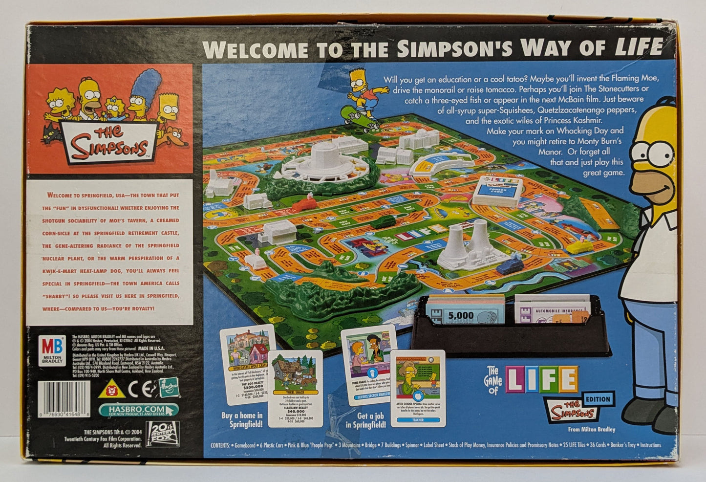 Relive classic Simpsons moments in The Game of Life (2004)