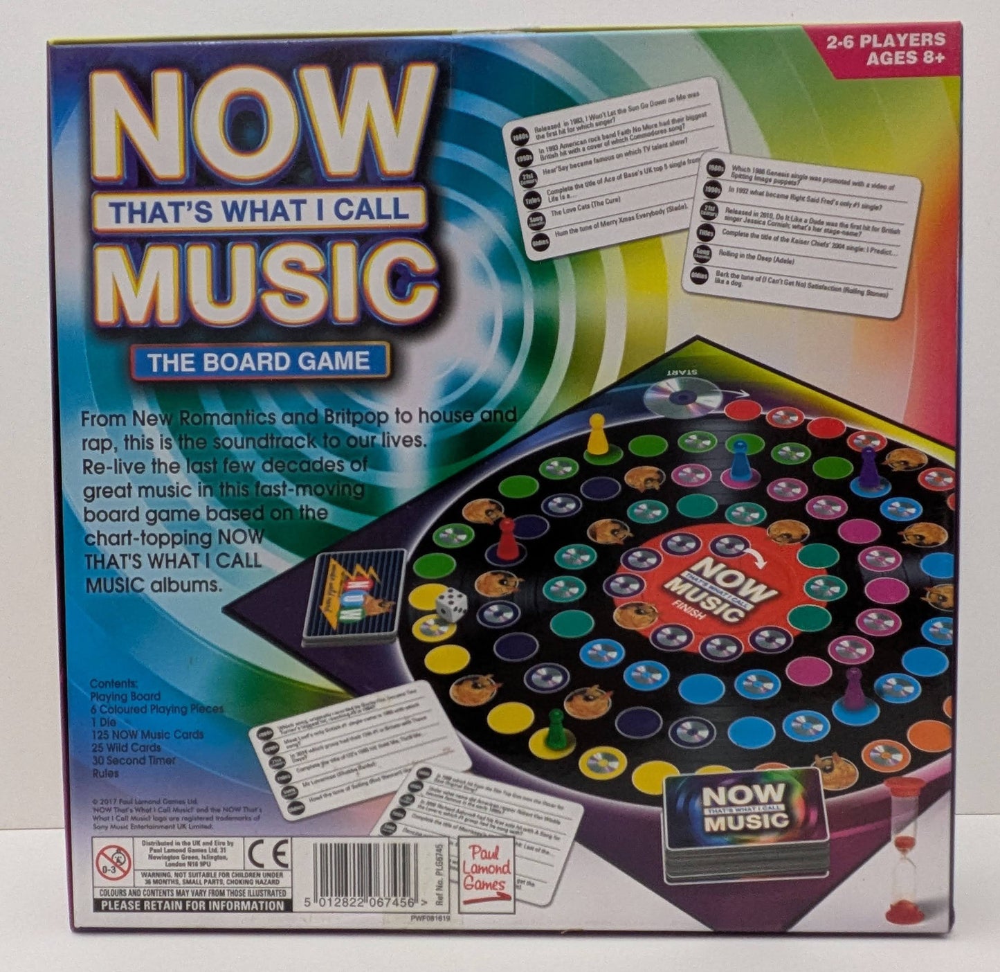 Relive the hits and test your knowledge in Now That’s What I Call Music (2017) – the ultimate music trivia game.