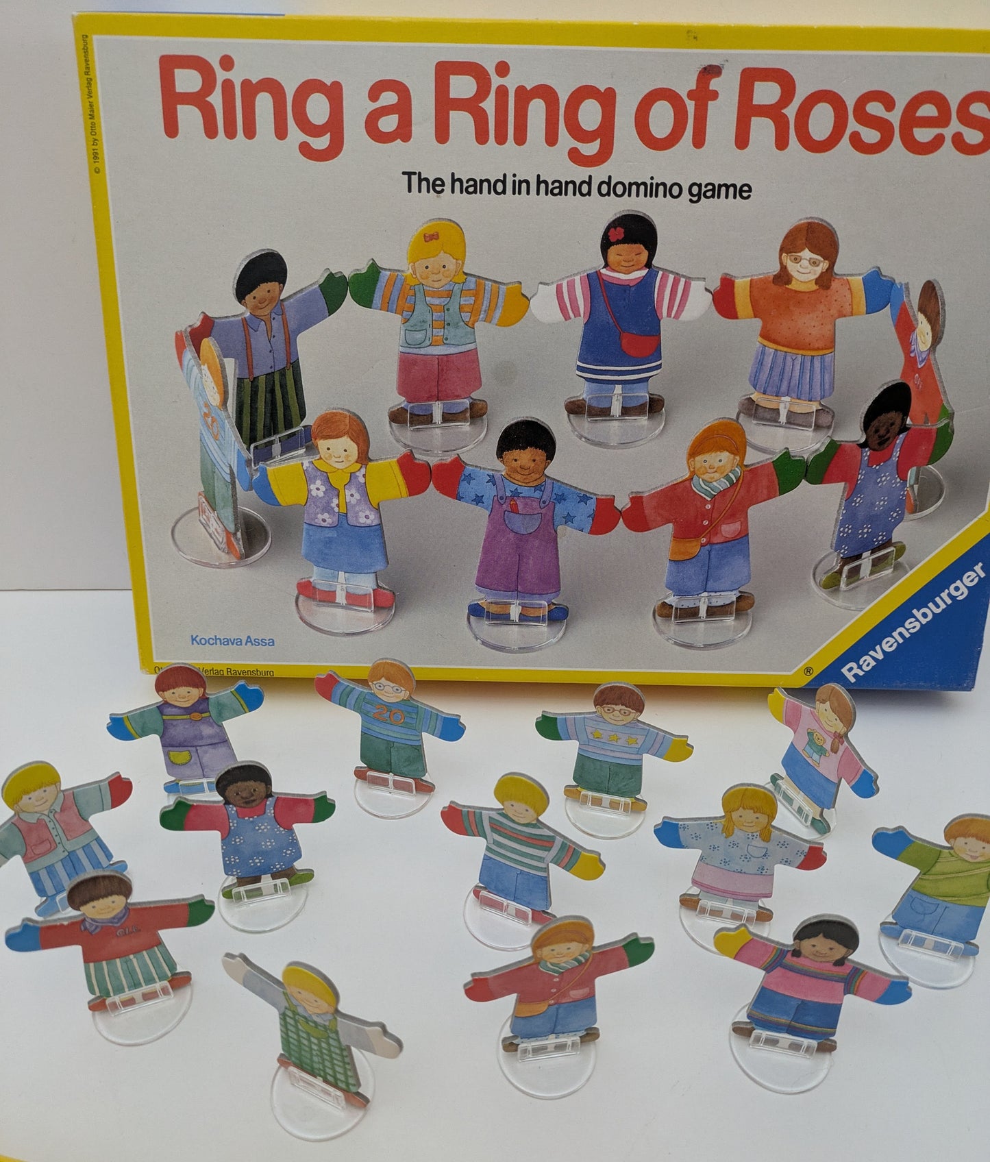 Ring a Ring of Roses (1991) is the sweetest little game where kids match mittens and join hands in a circle.
