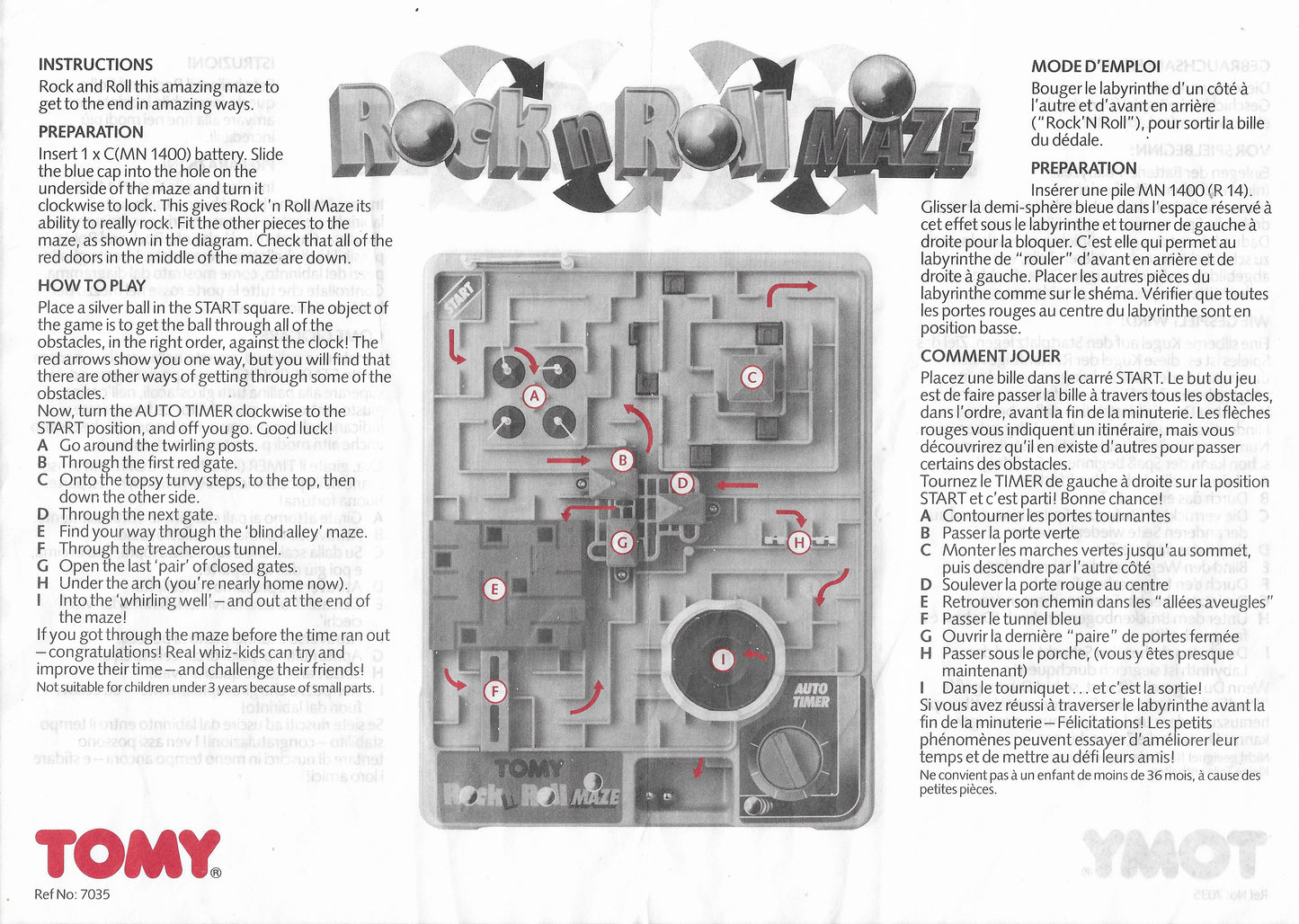 Rock n Roll Maze (1988) Rules – How to Play This Classic Game