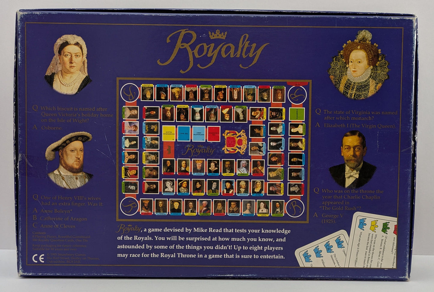 Royalty (1993) is a perfect mix of education and entertainment, offering players a chance to shine with their trivia skills.