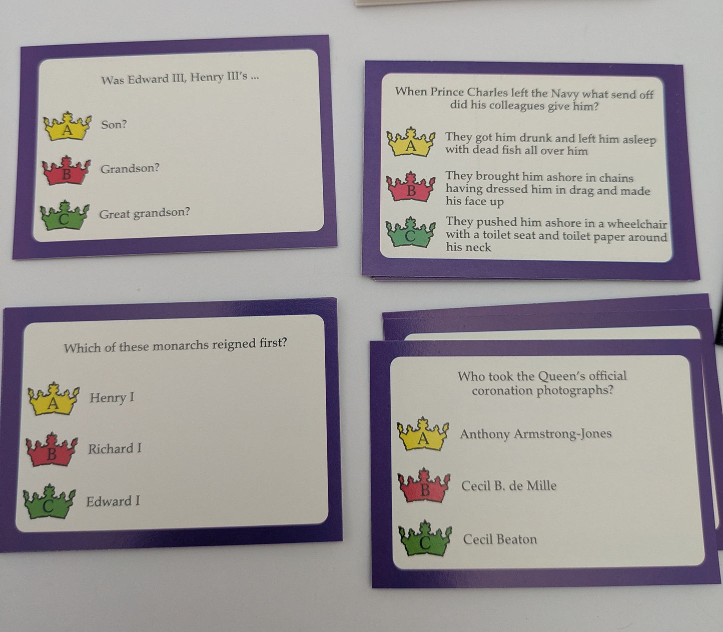 Royalty (1993) mixes history with fun, asking players to think fast and answer correctly to claim the crown.