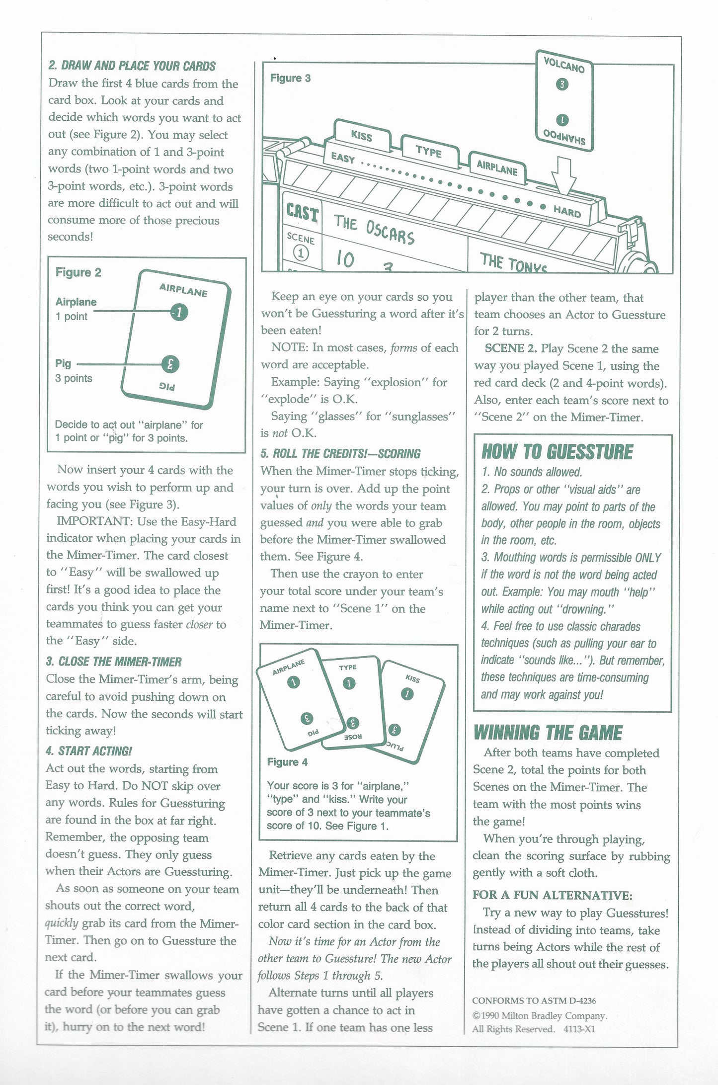 Rules for Gesstures (1999) – learn how to master the fast-acting charades challenge.