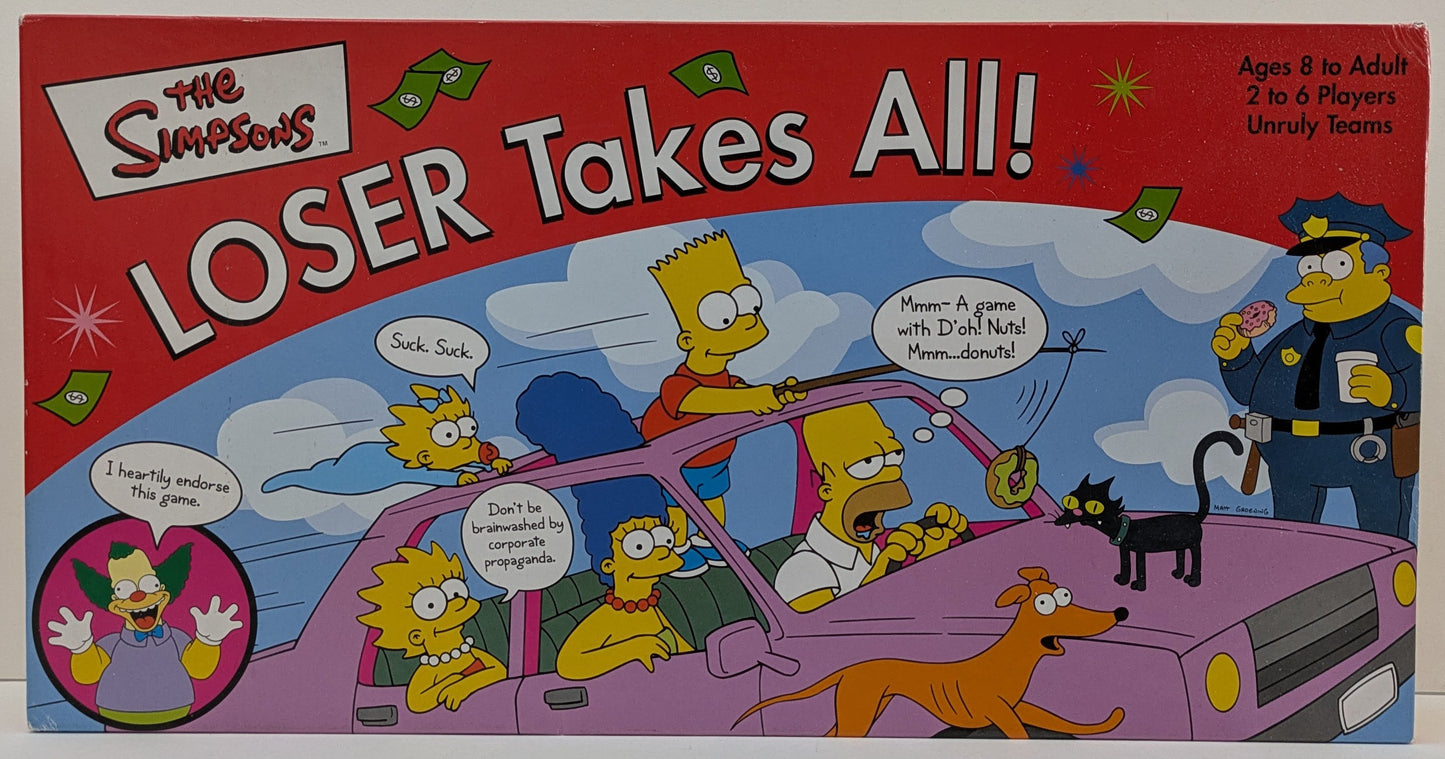 Say goodbye to strategy and hello to nonsense with The Simpsons Loser Takes All (2001).
