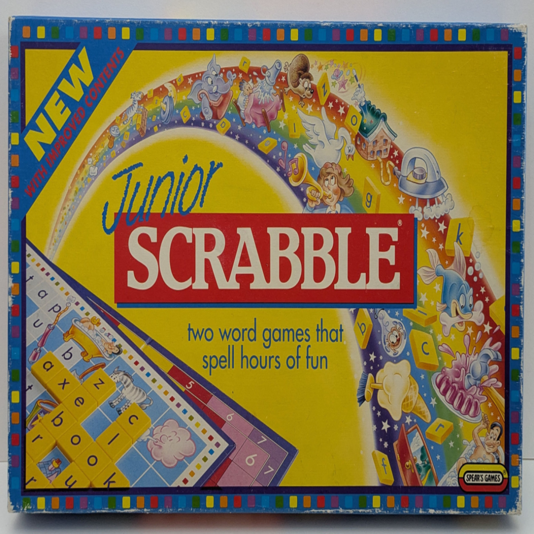 Scrabble Junior (1994) – Fun Word Game for Kids