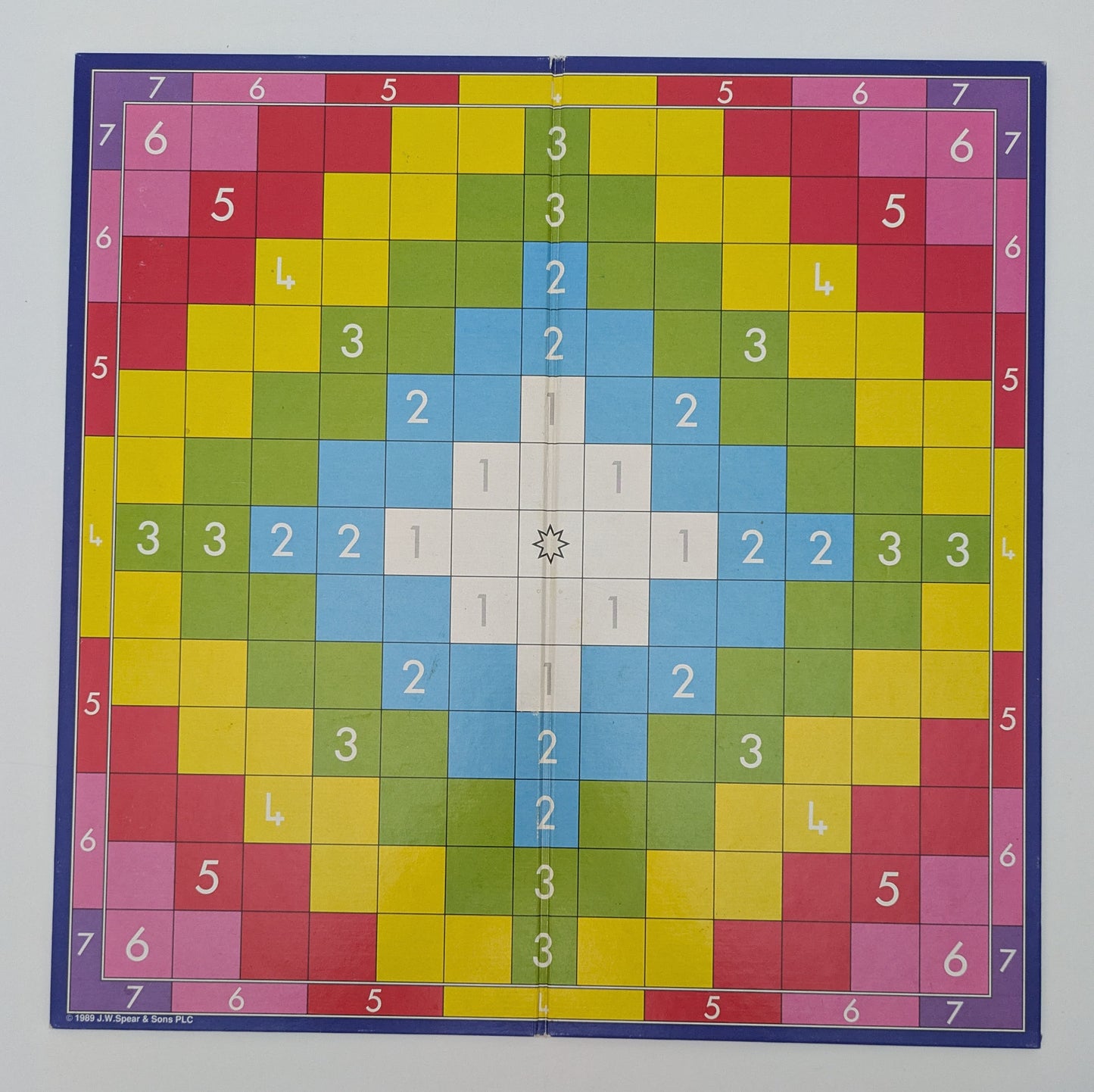 Scrabble Junior (1994) is a colourful word-building board game designed for children.