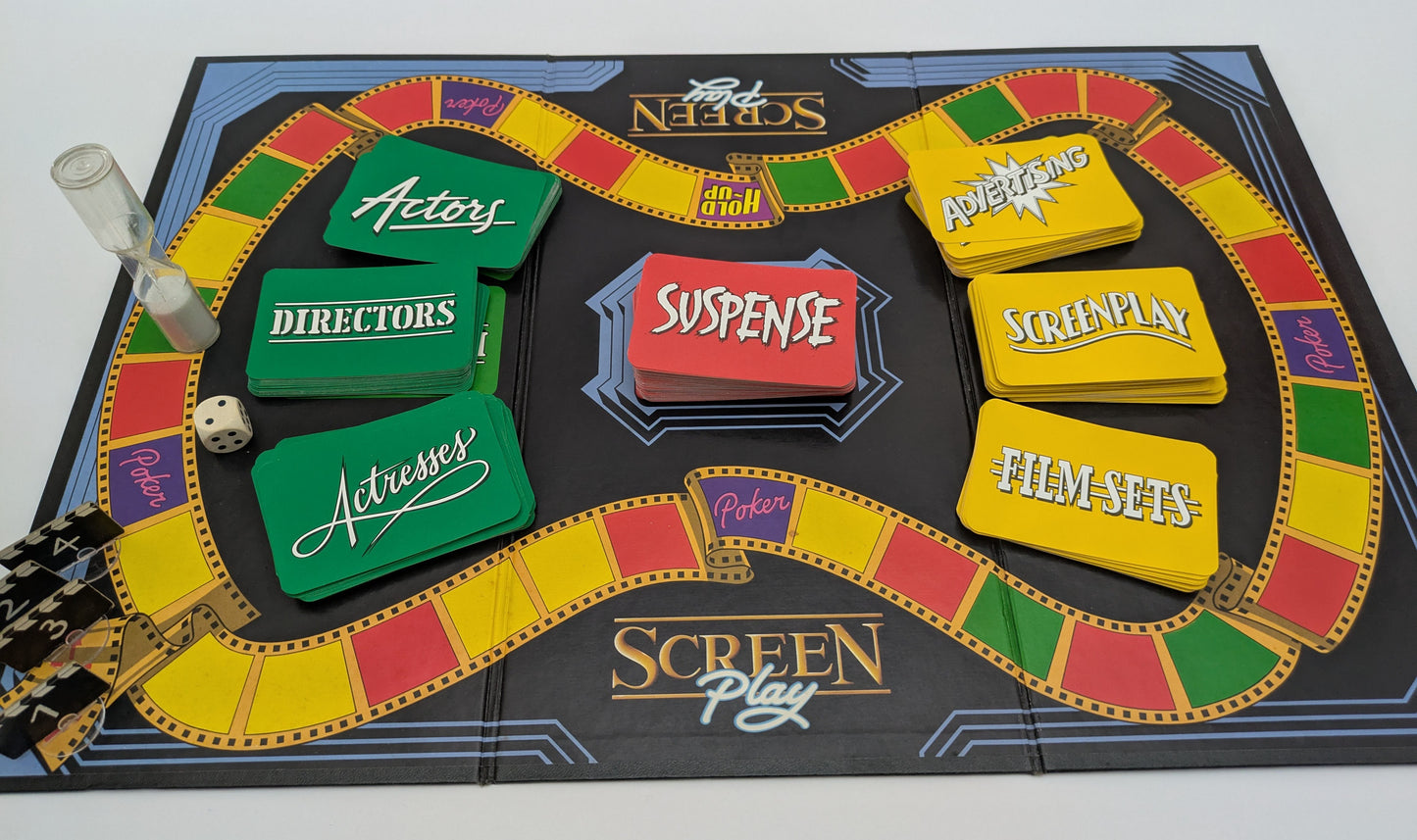 Screen Play (1990) – The Retro Movie-Themed Party Game