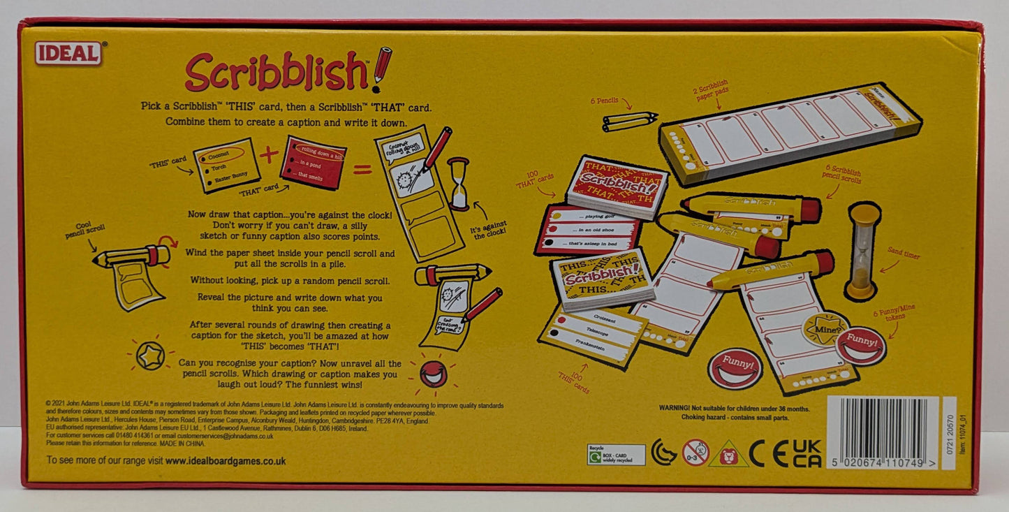 Scribblish (2021) Rules Explained for Quick Gameplay