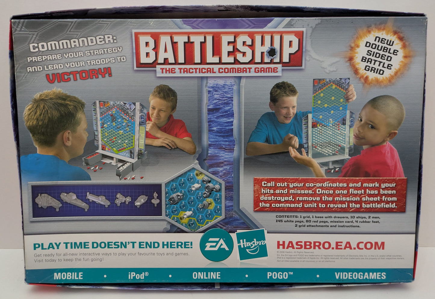 Sink or be sunk in Battleship Tactical Combat (2008), a timeless head-to-head challenge that never grows old.