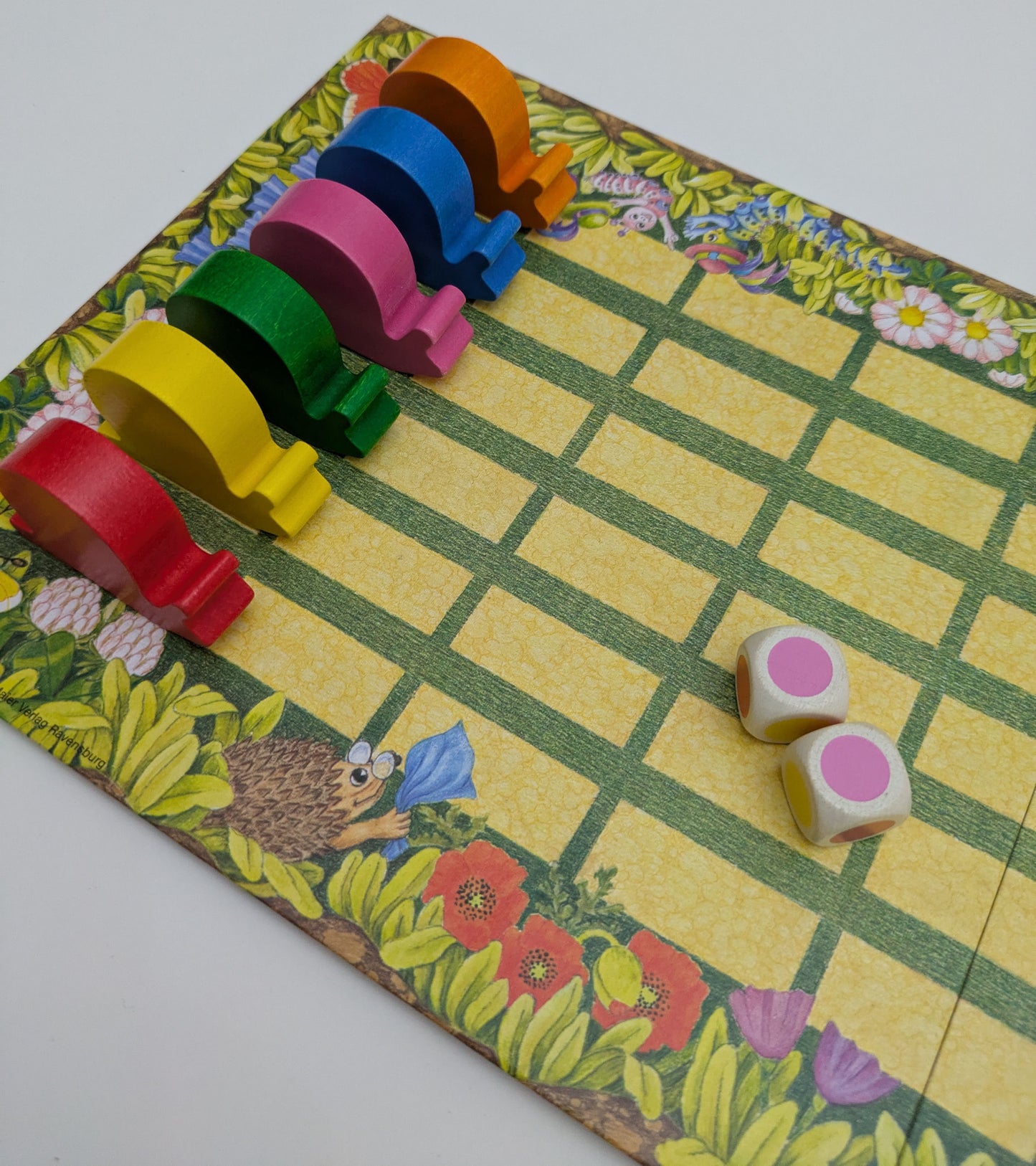 Snail’s Pace Race (1987) is a gentle and colourful race that’s perfect for little ones.