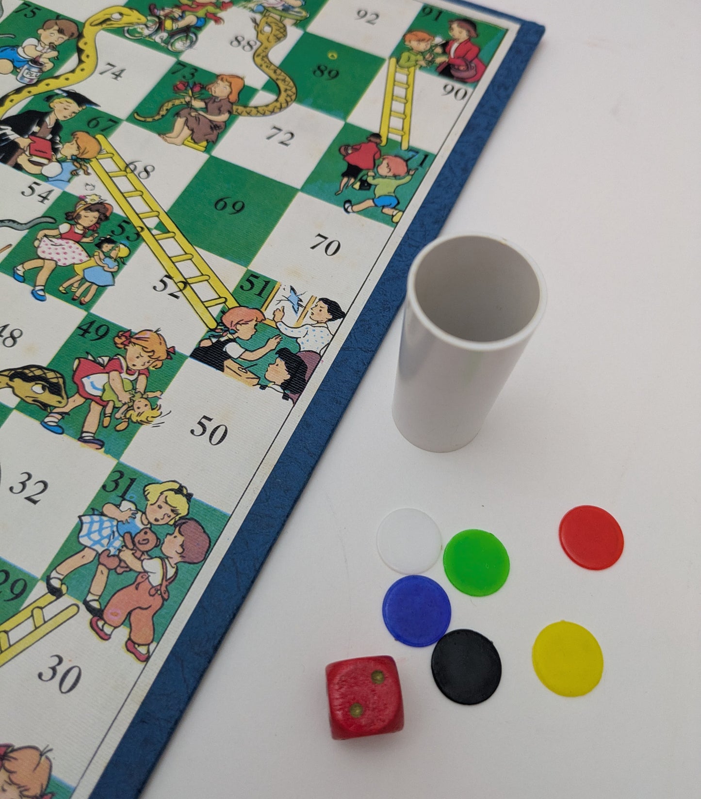 Snakes and Ladders (1960s) – Retro Moral Edition Board Game