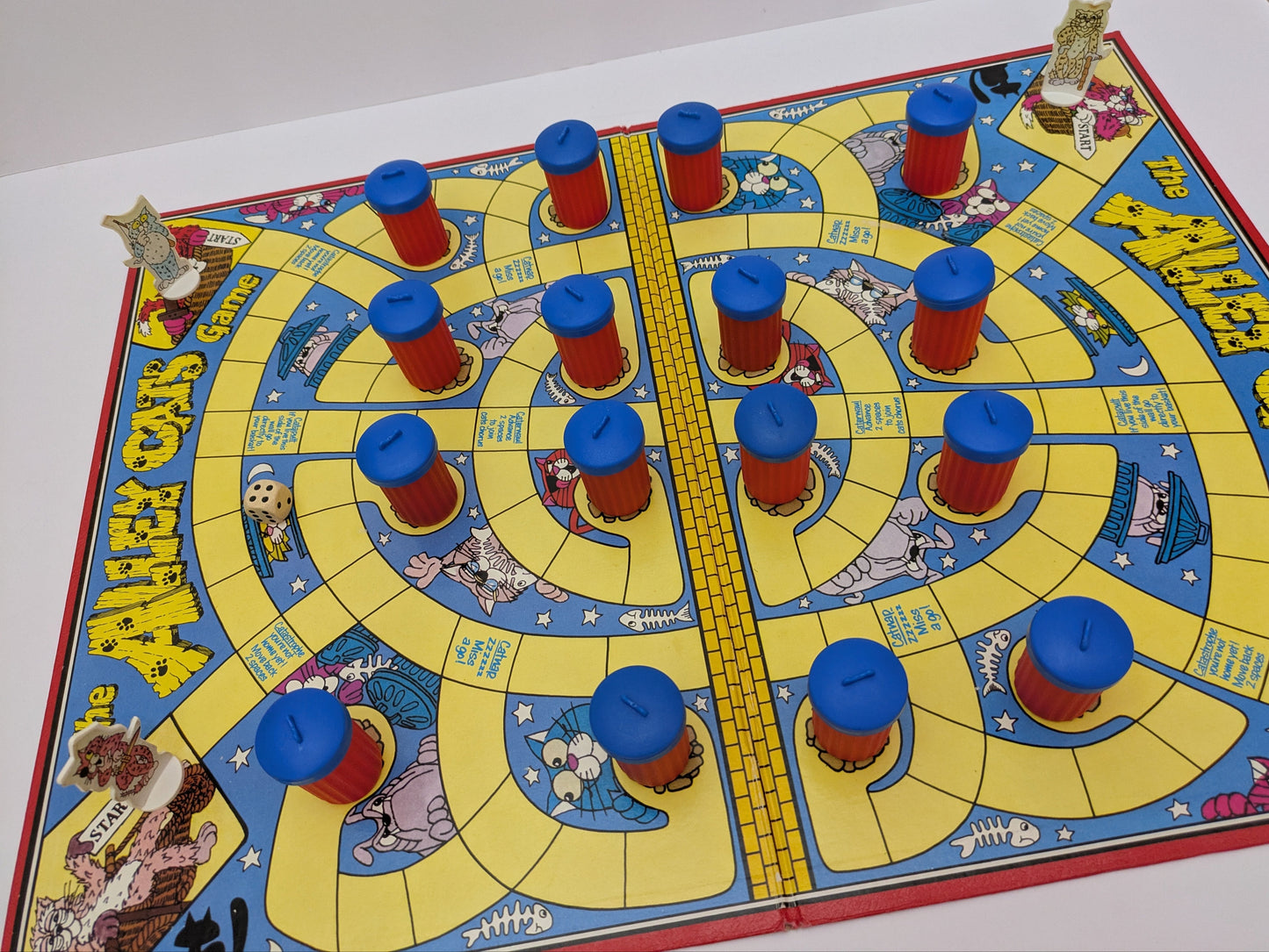 The Alley Cats (1979) – A Fun Cat-and-Dog Chase Board Game