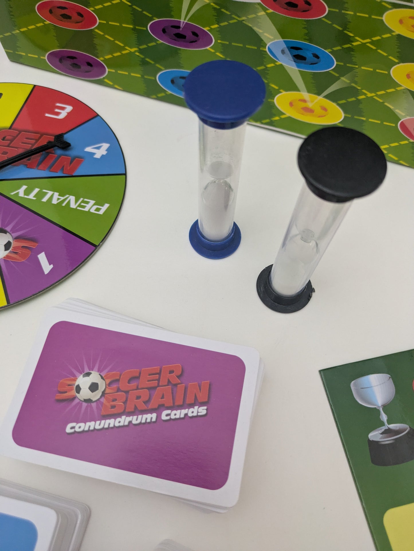 Soccerbrain (2008) brings football to the table – no boots required.