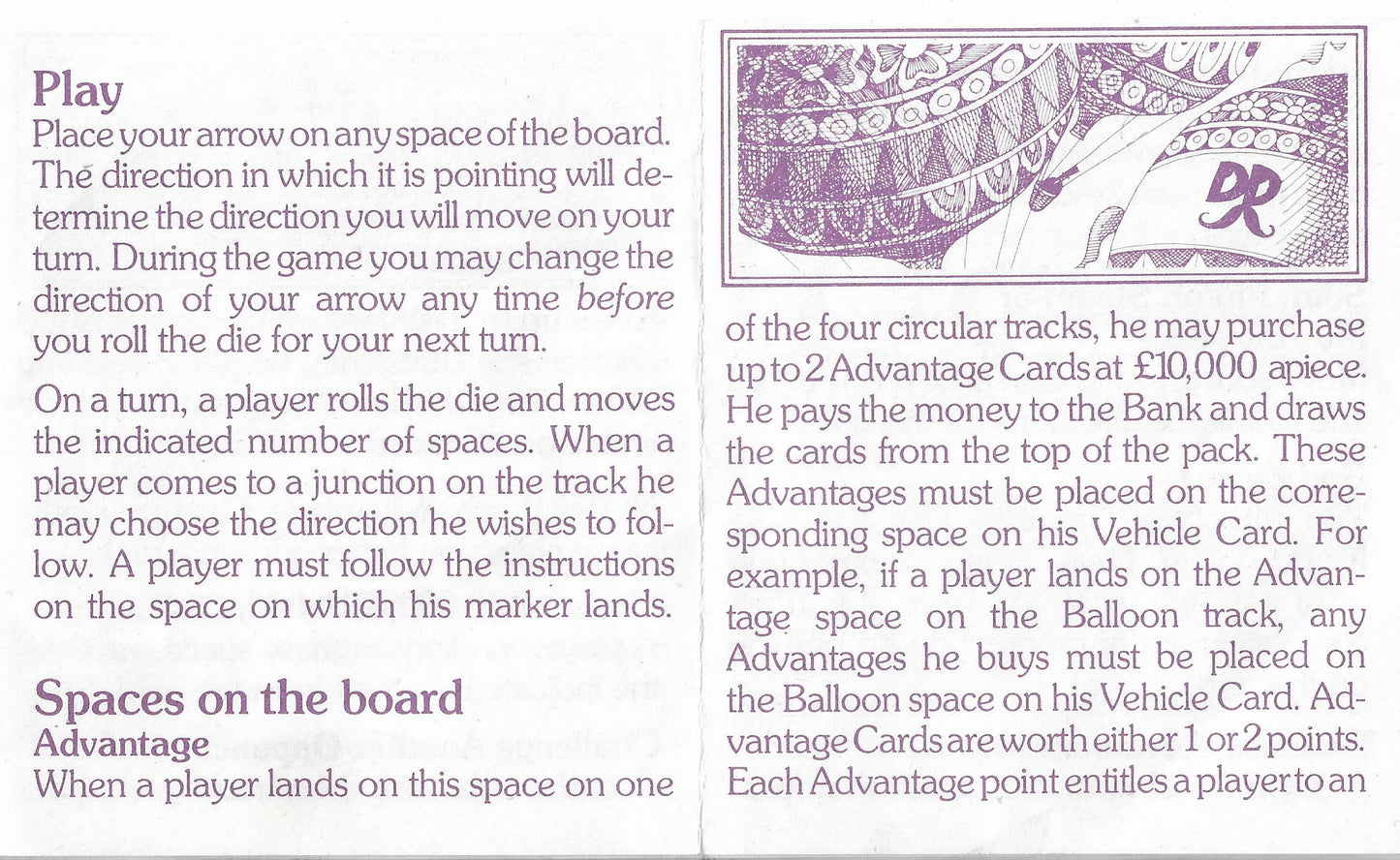 Spaces on the Board and What They Mean in The Magnificent Race