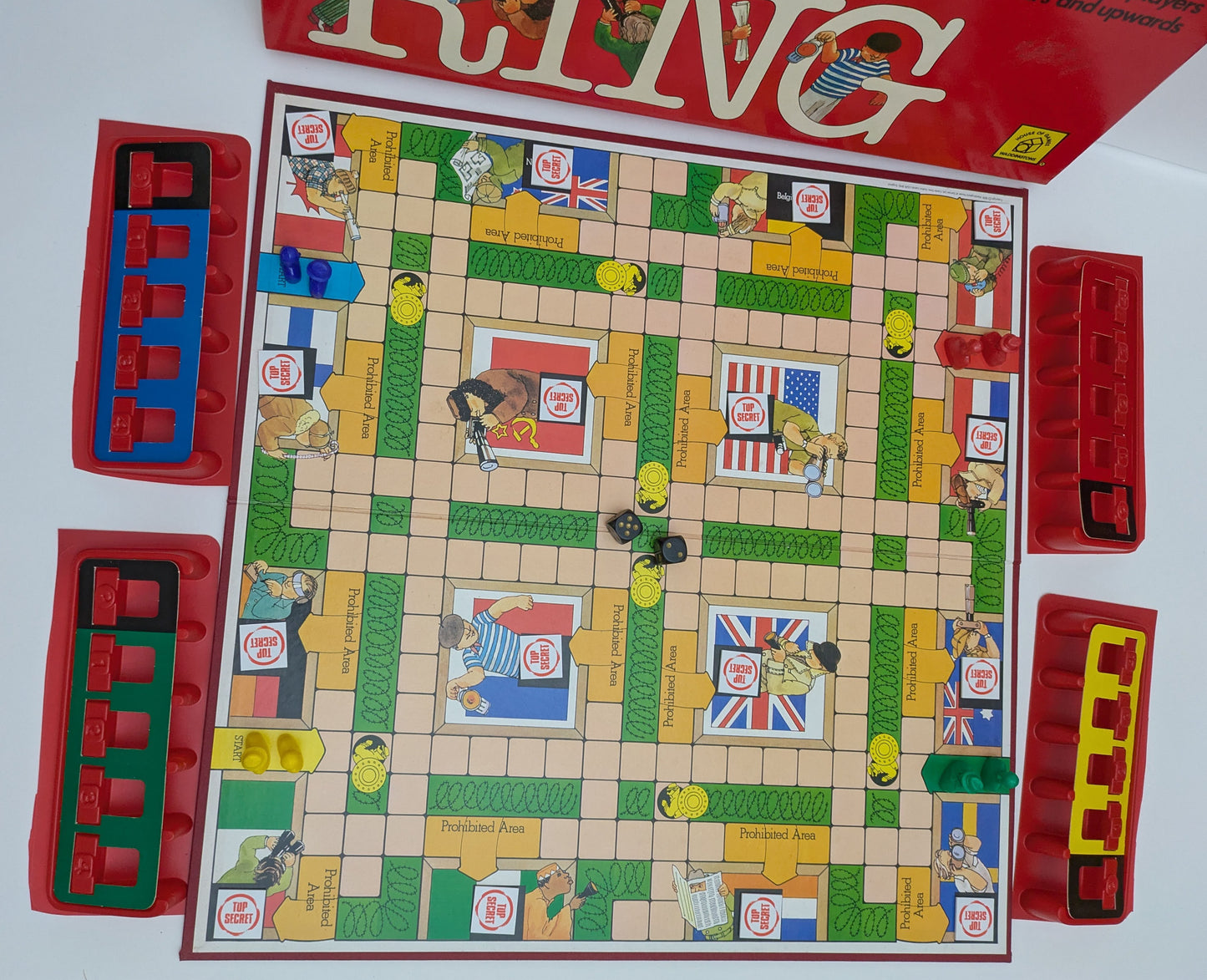Spyring (1978) is a brilliant mix of strategy, memory, and good old-fashioned spy drama.