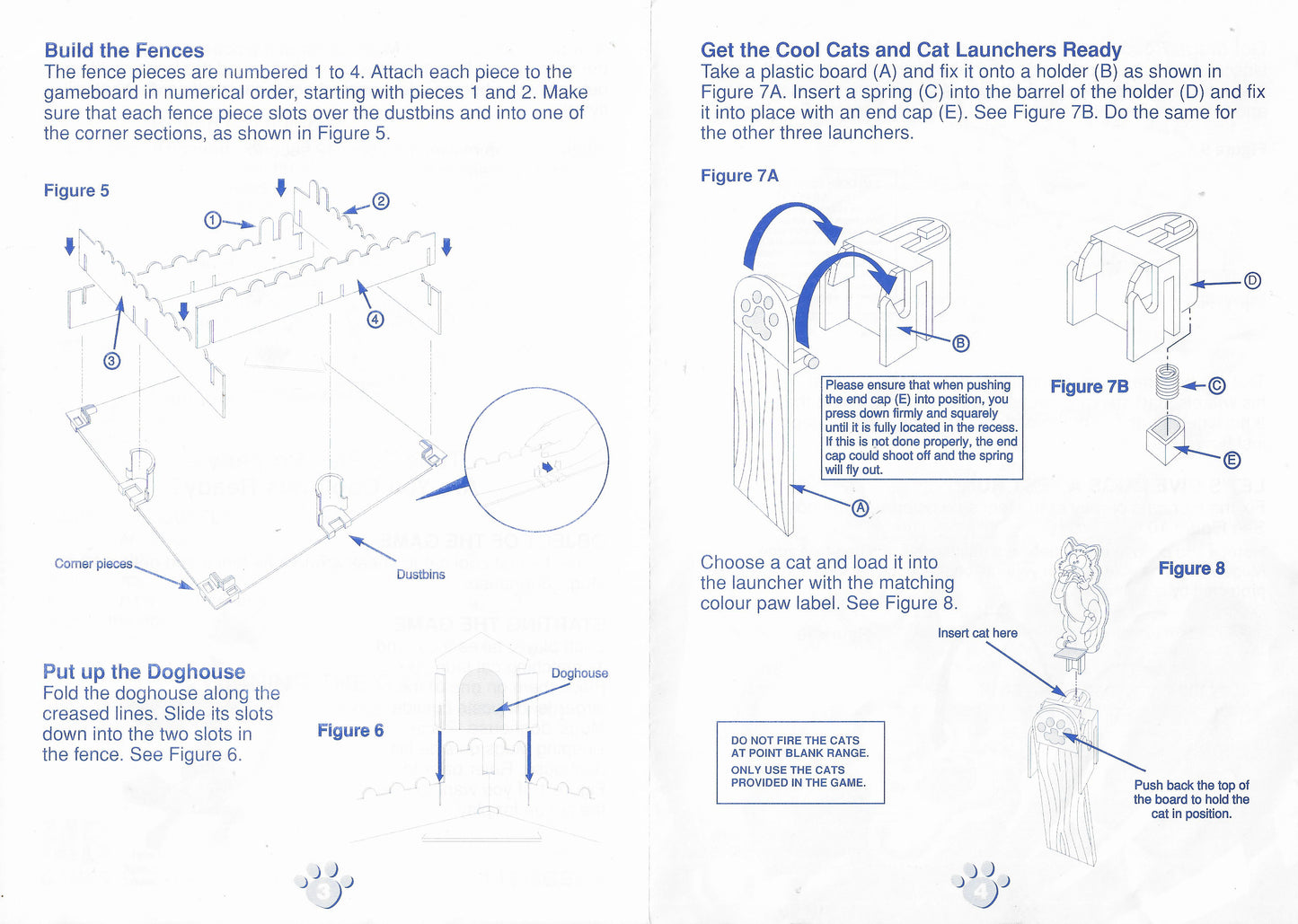 Step-by-Step Fraidy Cats (1995) Instructions for Quick and Easy Setup