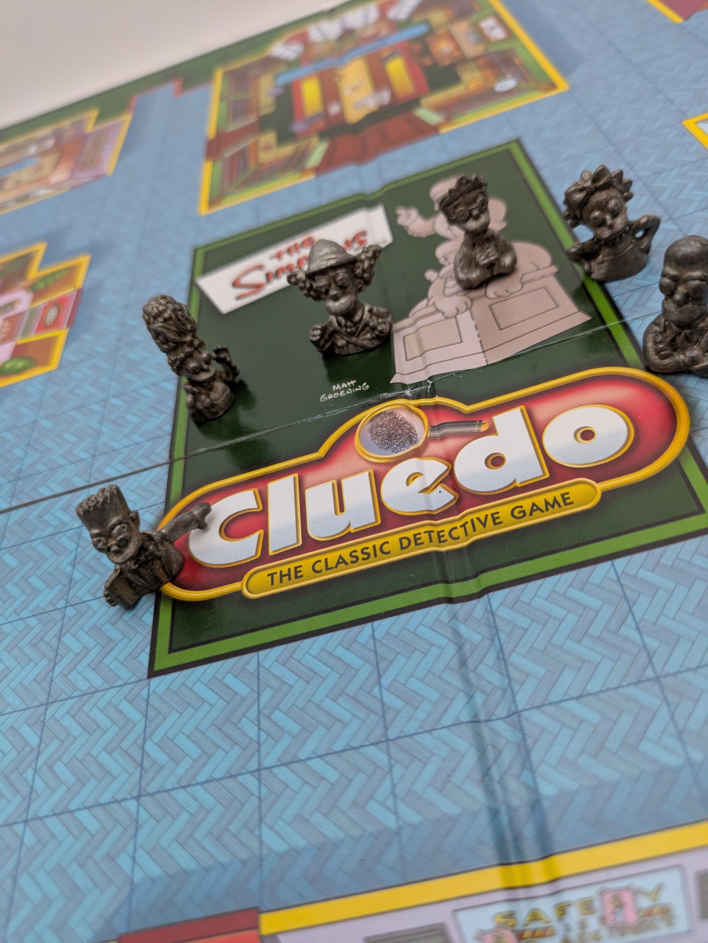 Step into Springfield with The Simpsons Cluedo (2001) Board Game