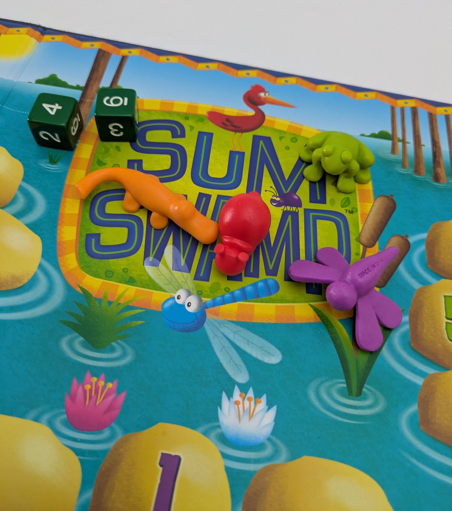Step into the fun world of Sum Swamp (1993), a maths adventure game where children practice addition and subtraction as they race through the swamp.