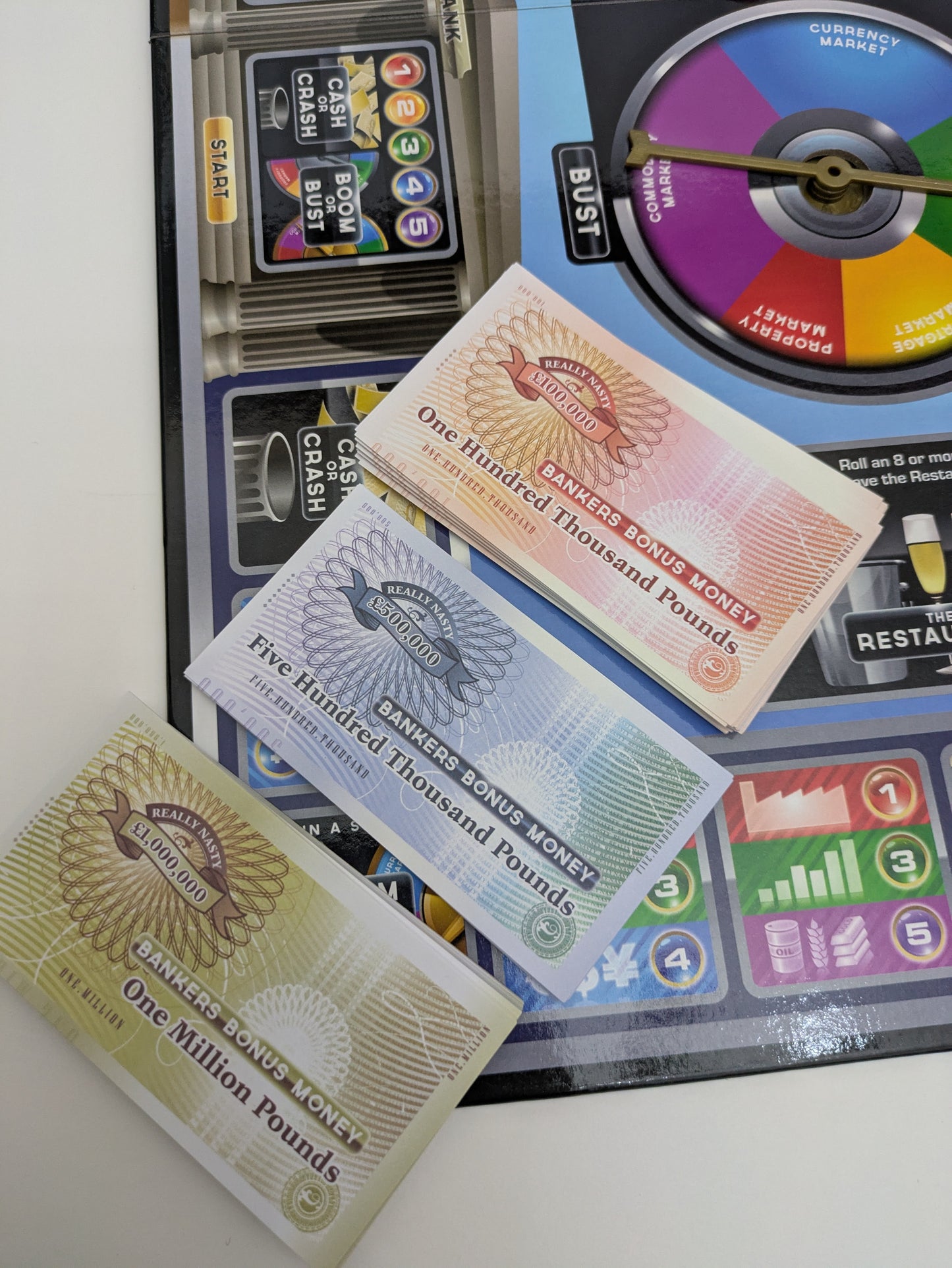 Stir up chaos and crash markets in The Really Nasty Bankers Game (2013)