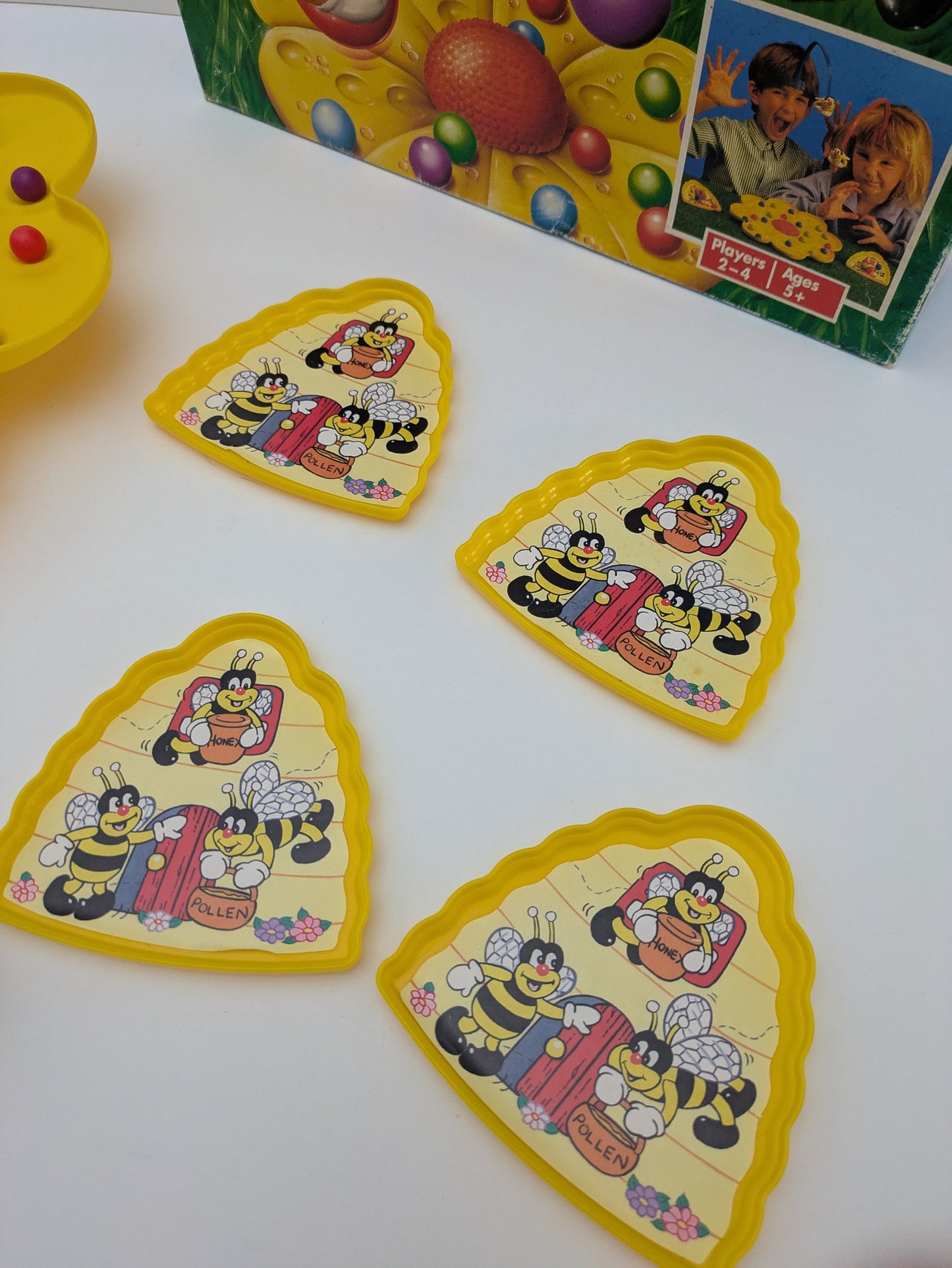 Strap on your bee and join the chaos with Bizzy Buzzy Bumbles (1991).