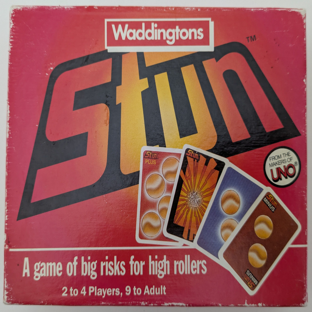 Stun (1988) – A Risky Card-Flipping Race to 15!