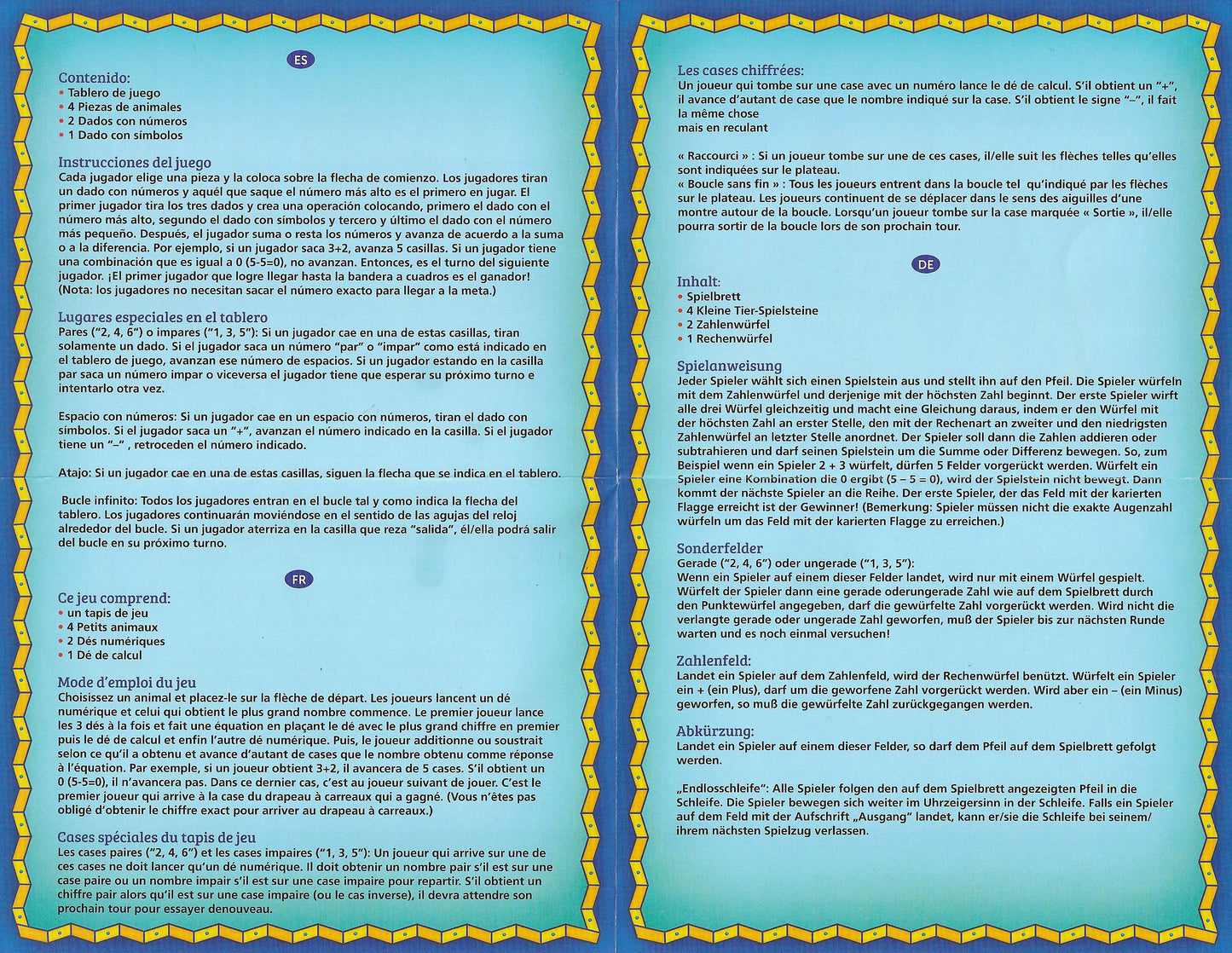 Sum Swamp (1993) rules are simple to follow, making it quick for families to set up and start playing this fun educational game.