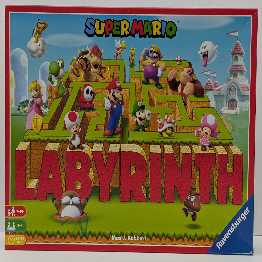 Super Mario Labyrinth (2019) – Shift the Maze, Find Your Favourites, Win the Game!