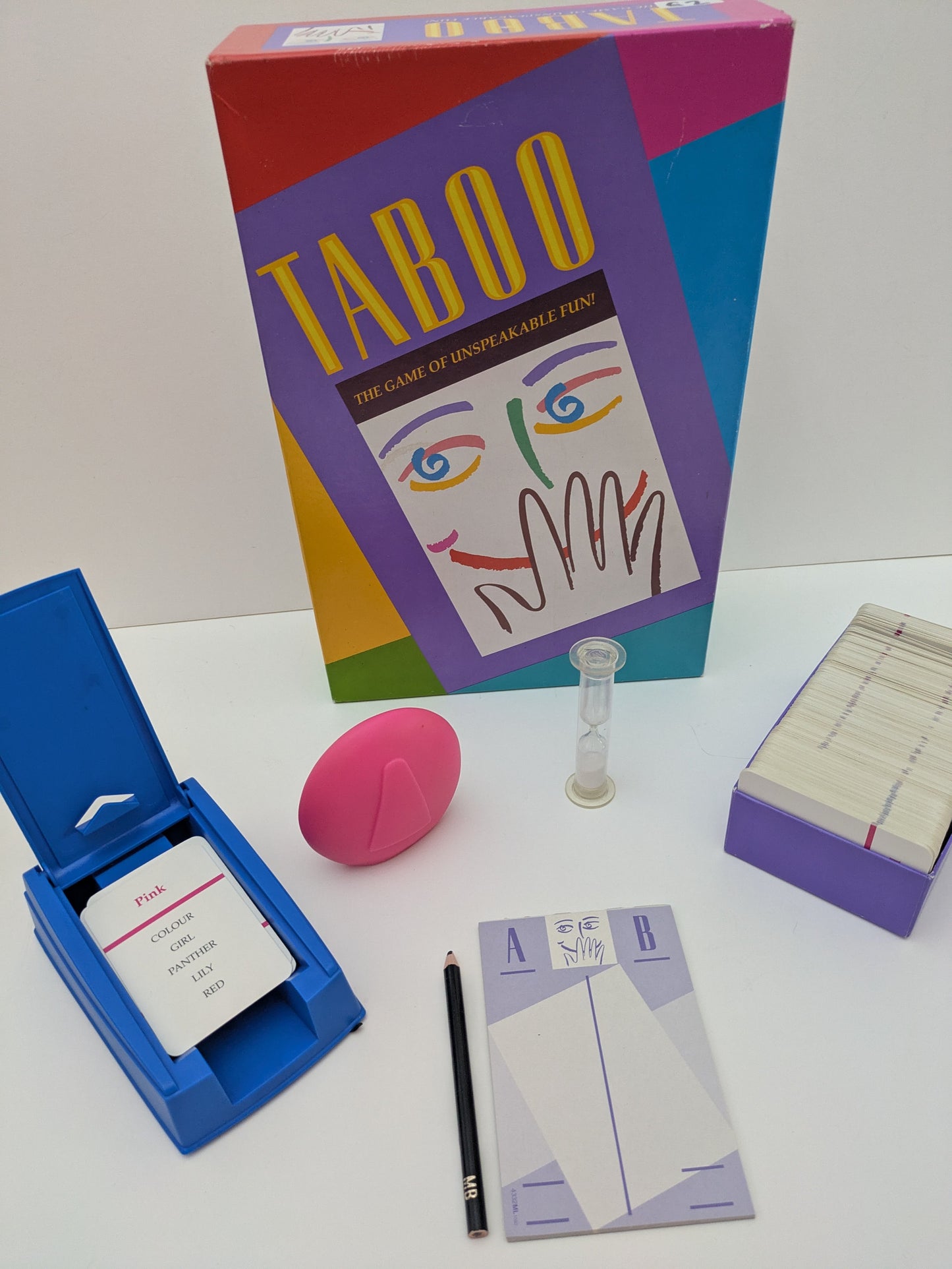 Taboo Board Game (1990) – The Classic Fast-Paced Word Guessing Challenge