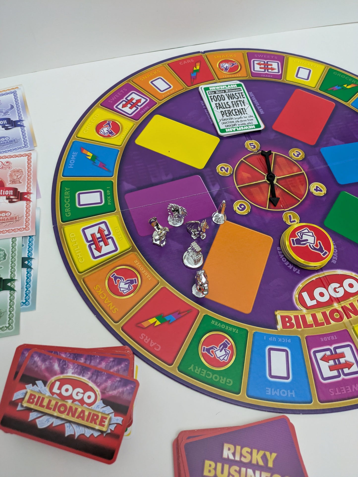 Take risks, make deals, and outplay your rivals in Logo Billionaire (2013)