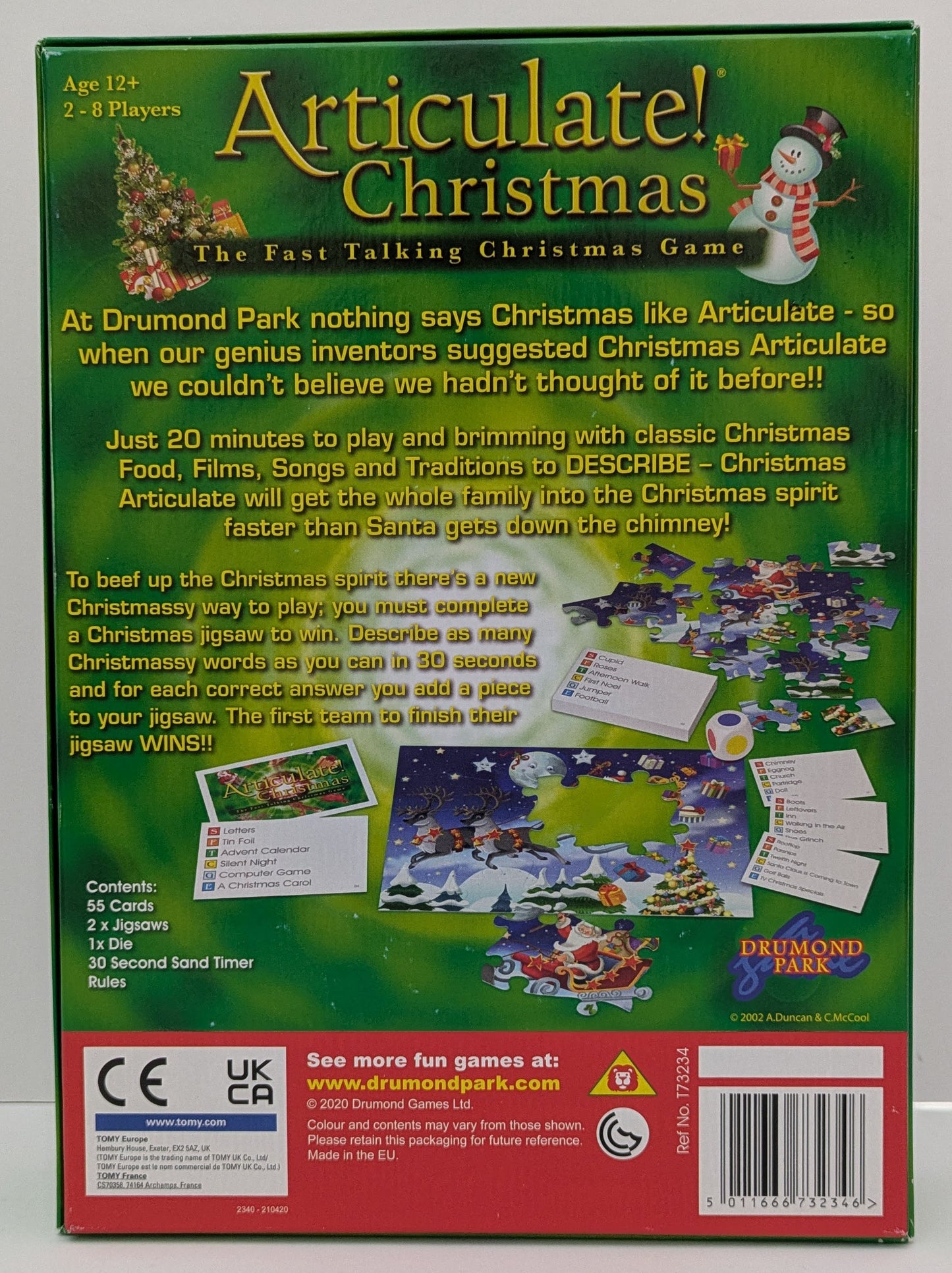 Team Up and Build Santa’s Sleigh Jigsaw in Articulate Christmas (2020)