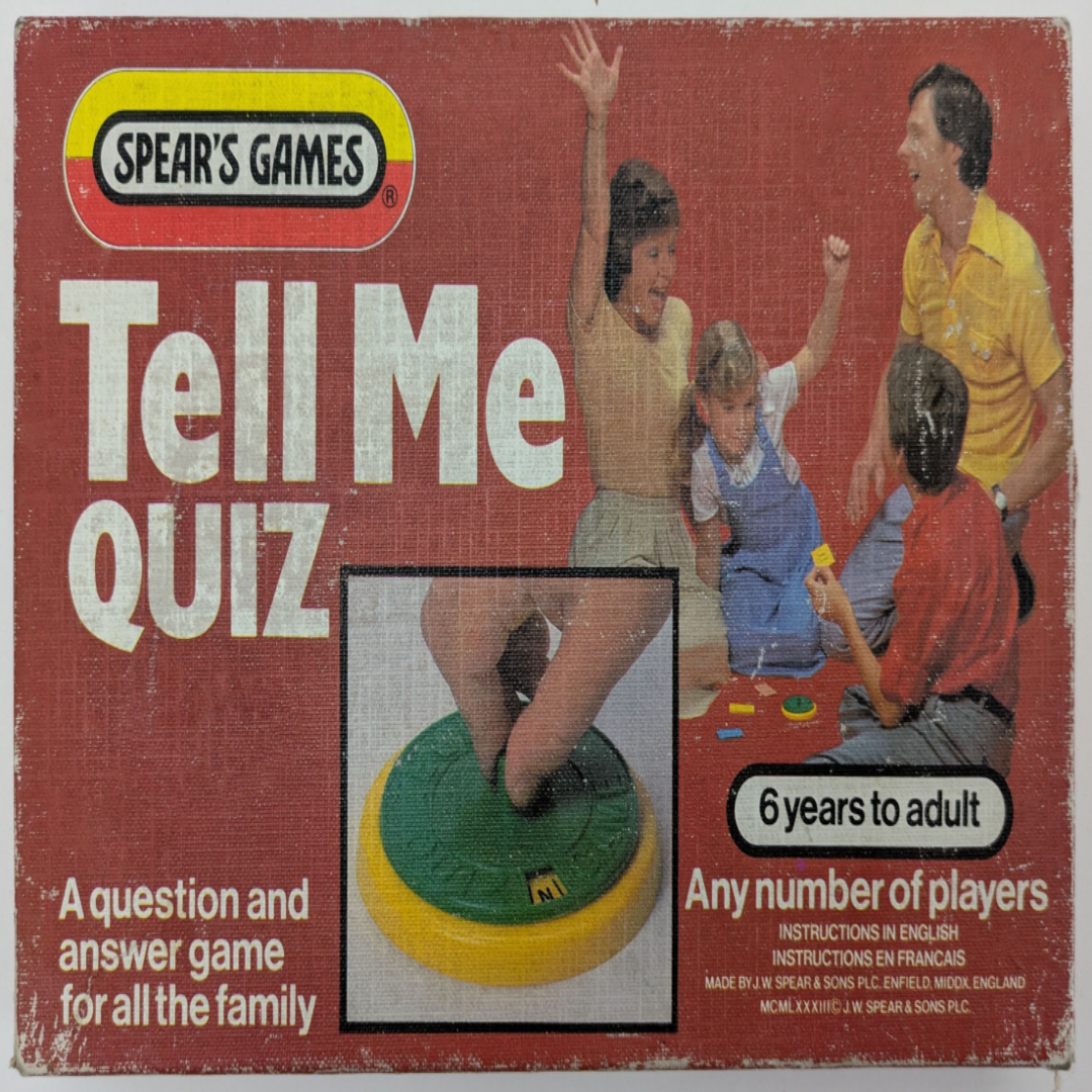 Tell Me Quiz (1983) – Classic Party Quiz Game