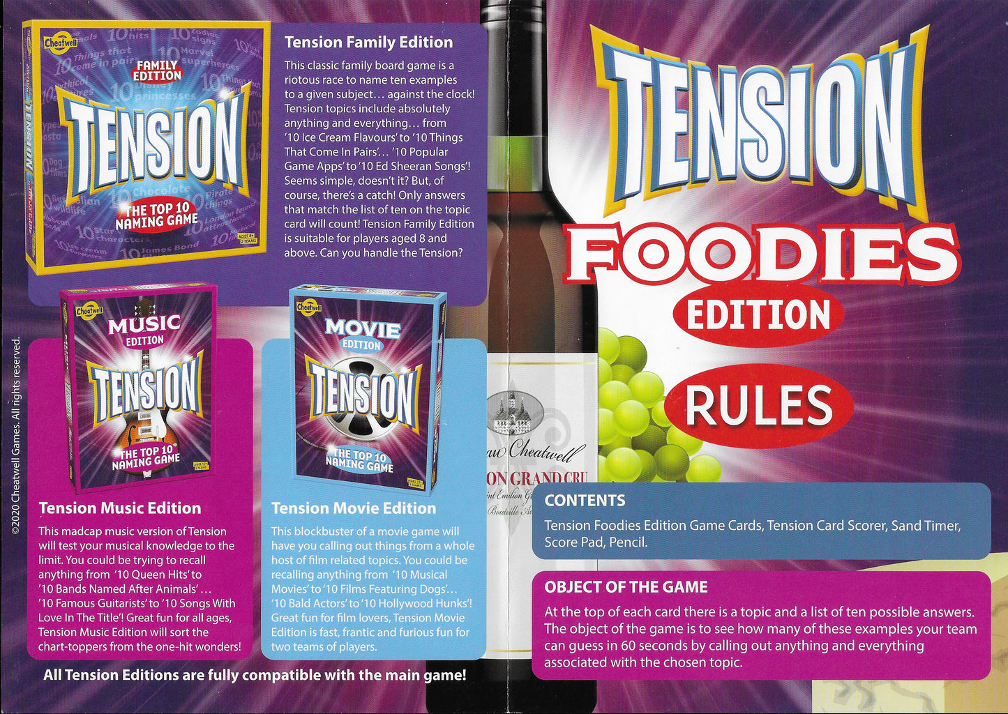 Tension Foodies Edition (2022) Brings the Kitchen to the Table in This Hilarious Family Game Night Favourite.
