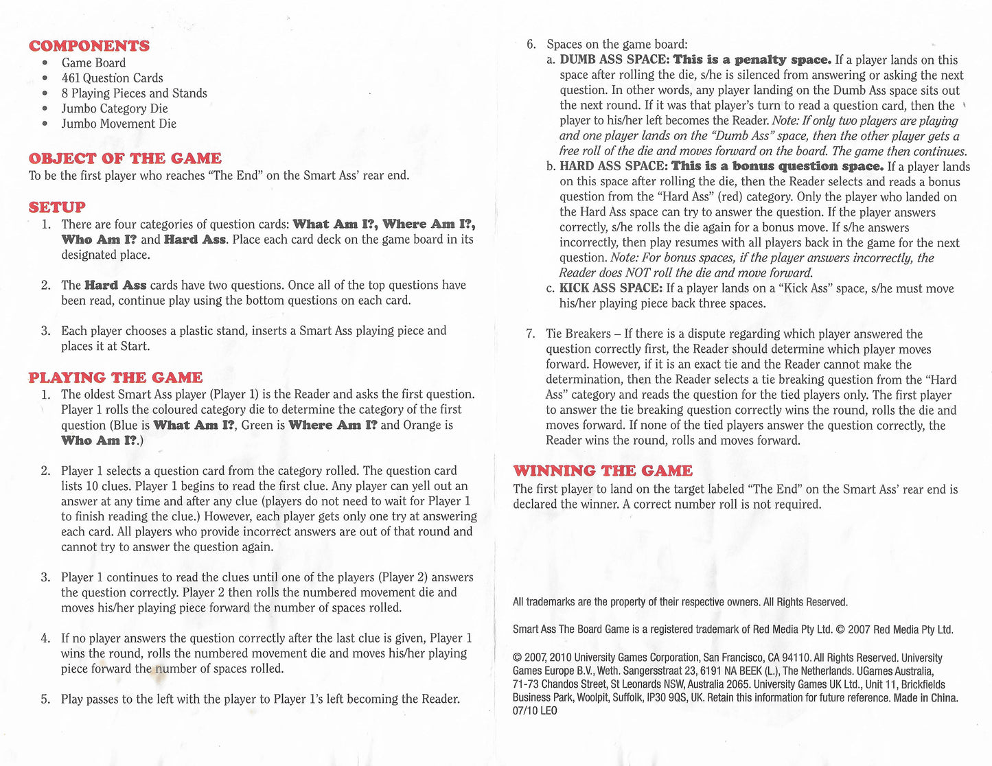 Test your brain, your reflexes, and your voice in Smart Ass (2008) – a trivia game like no other.