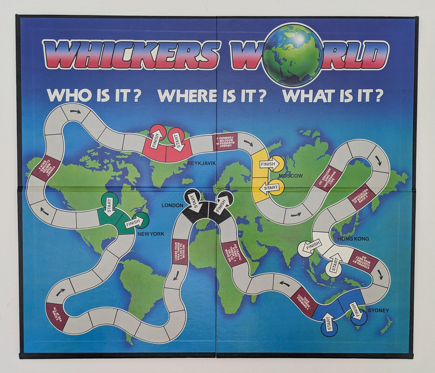 Test your general knowledge and your tactics in Whickers World 1989.