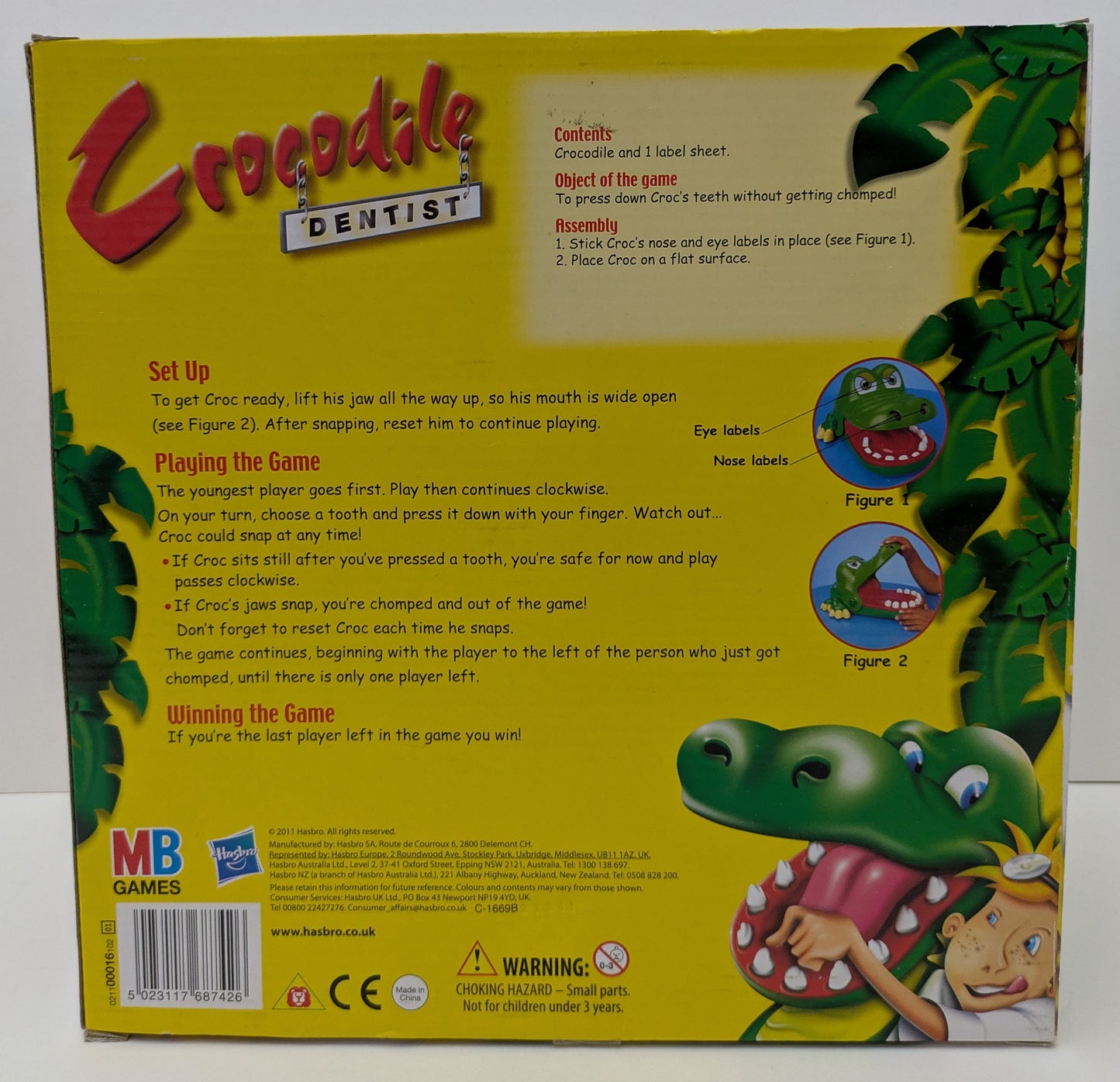 Test your nerve and steady hand with the fun and frantic Crocodile Dentist (2011).