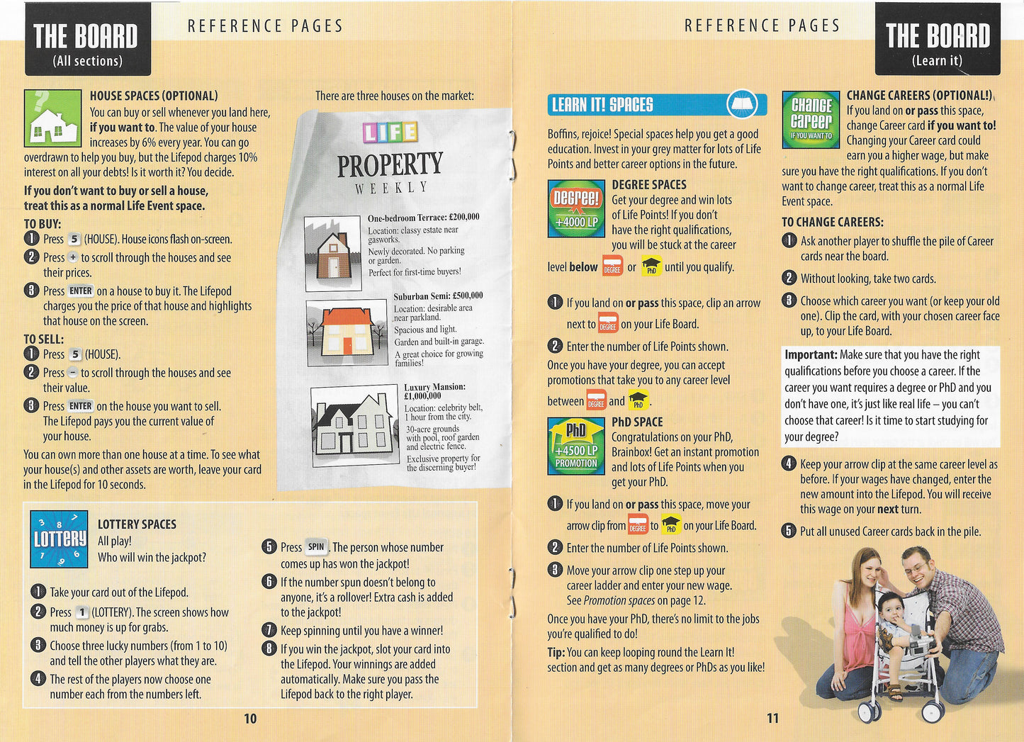 The Game of Life – Twists and Turns (2007) Set-Up and Gameplay Instructions