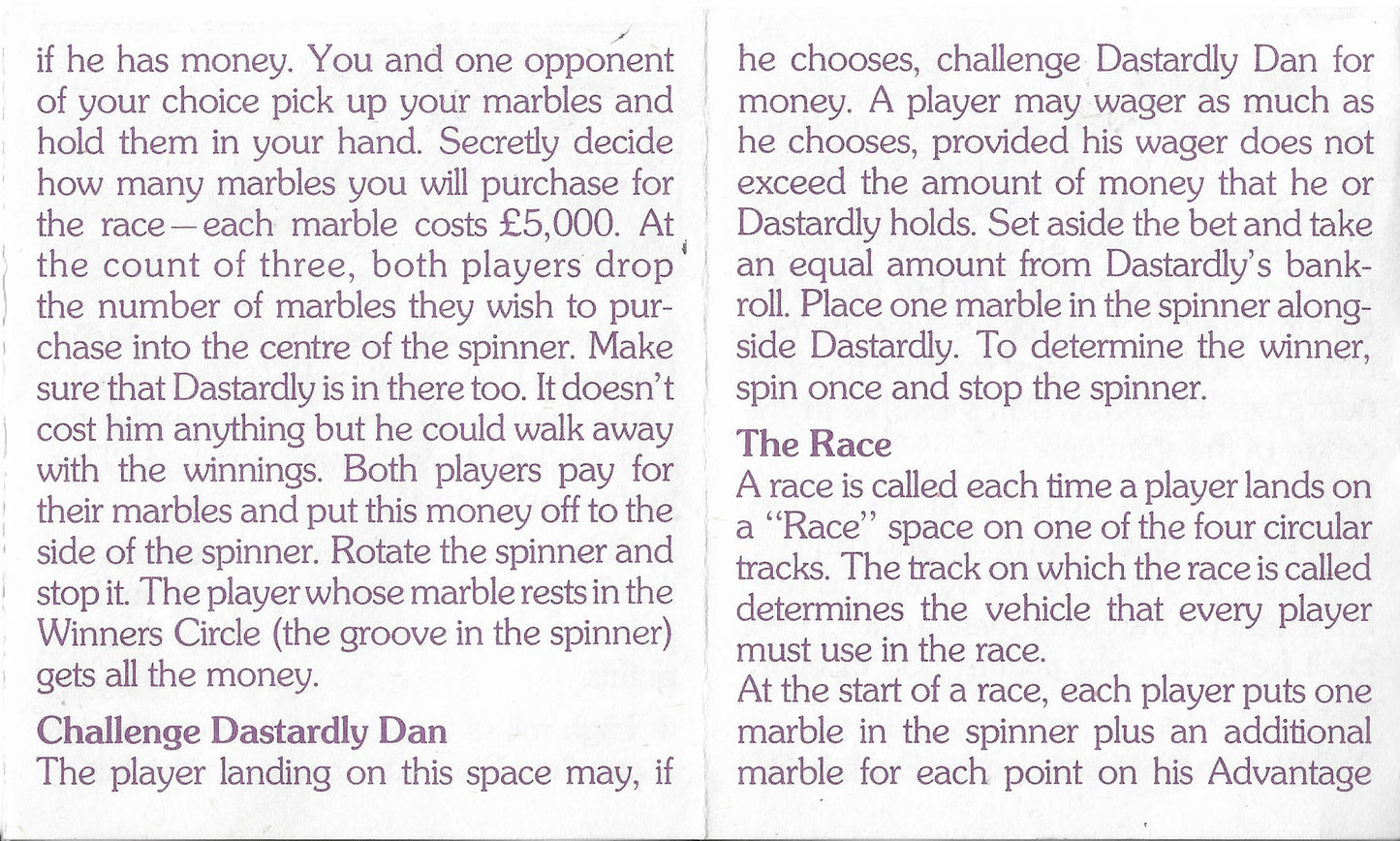 The Magnificent Race Spinner Rules and How to Run a Race