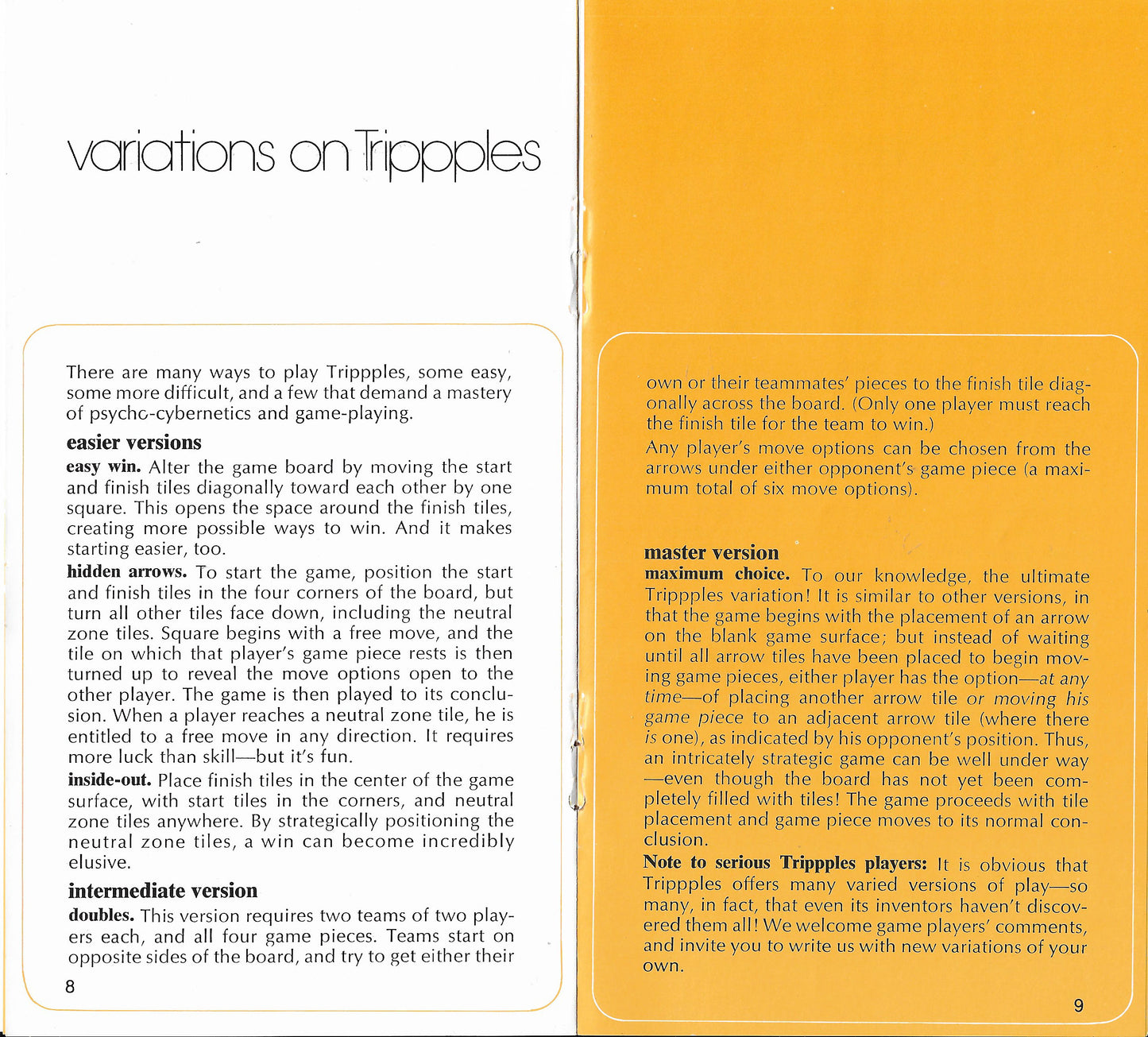 The Official Rules of Tripples – Simple Yet Challenging