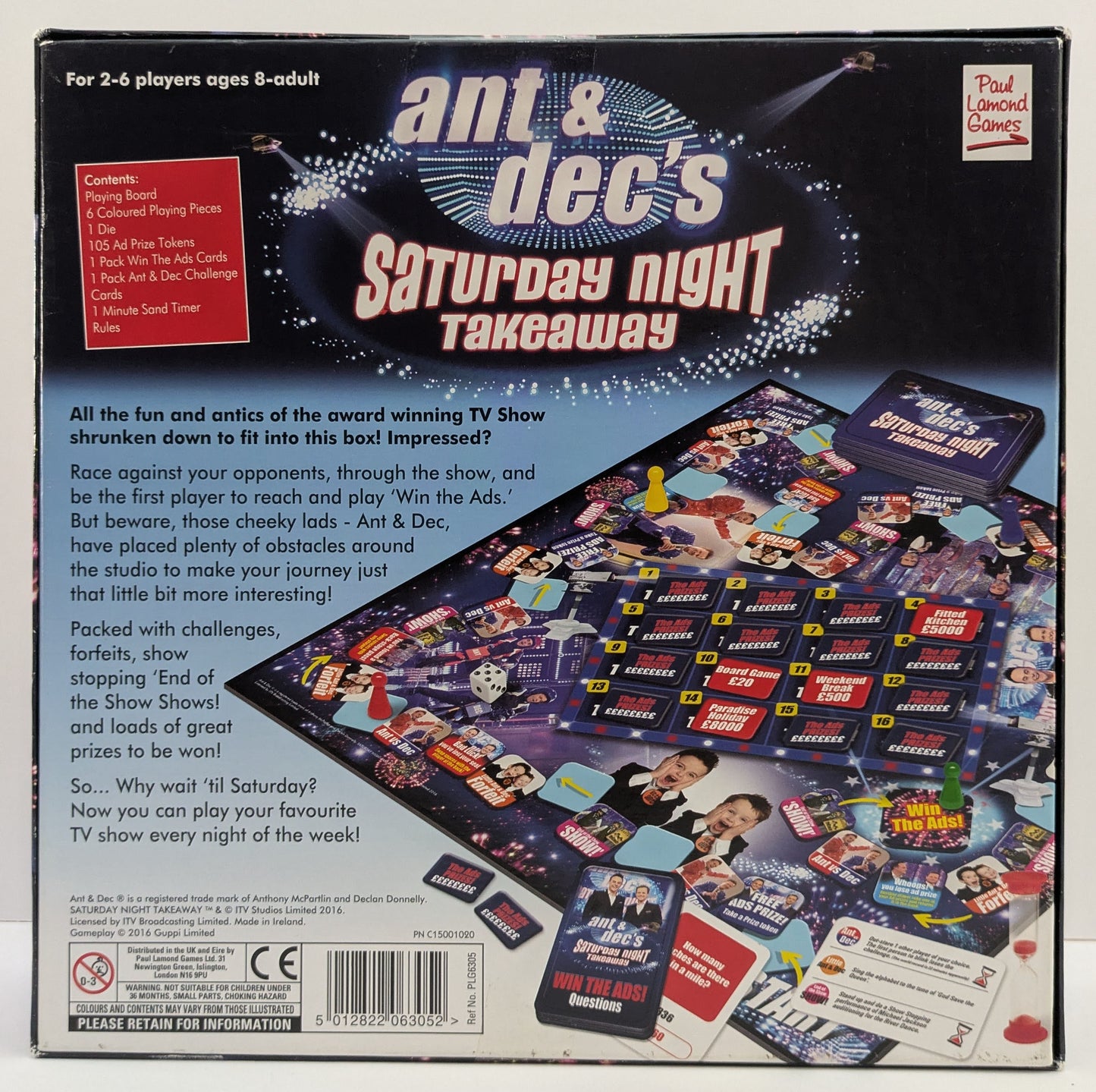 The Perfect Board Game for Ant & Dec Fans – Saturday Night Takeaway (2016)