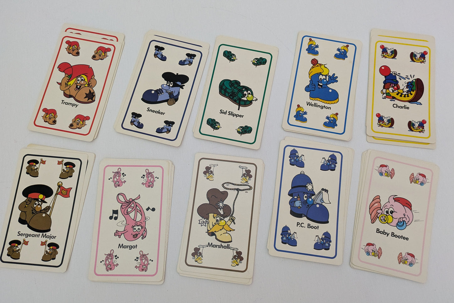 The Shoe People Card Game (1987) – A Classic Family Matching Game with Beloved Characters