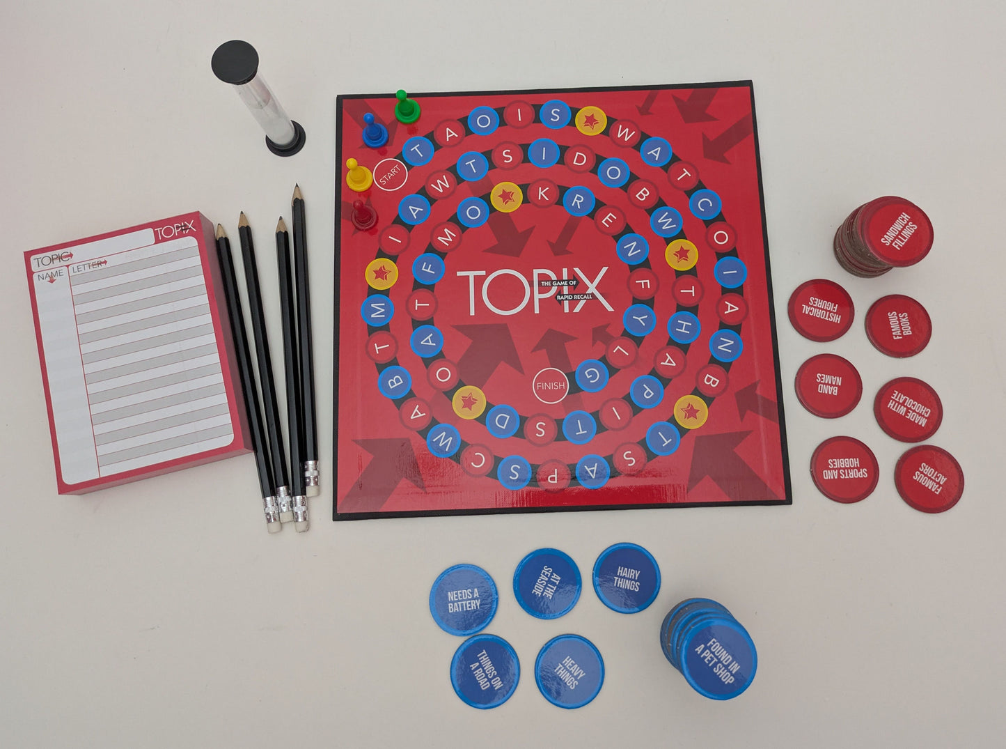 The exciting word recall board game – Topix (2020)