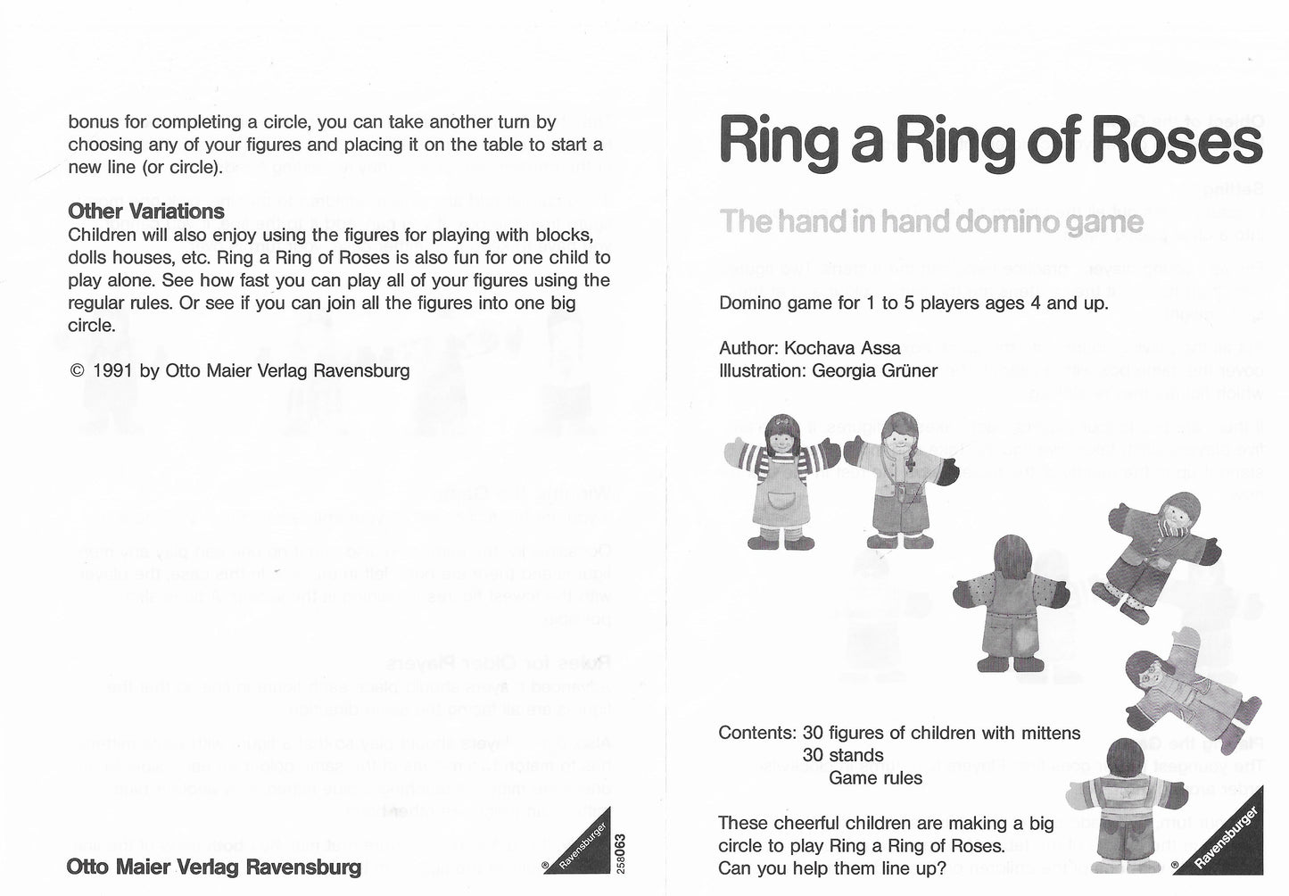There's something really nostalgic about Ring a Ring of Roses (1991) – it’s soft, sweet, and just timeless.