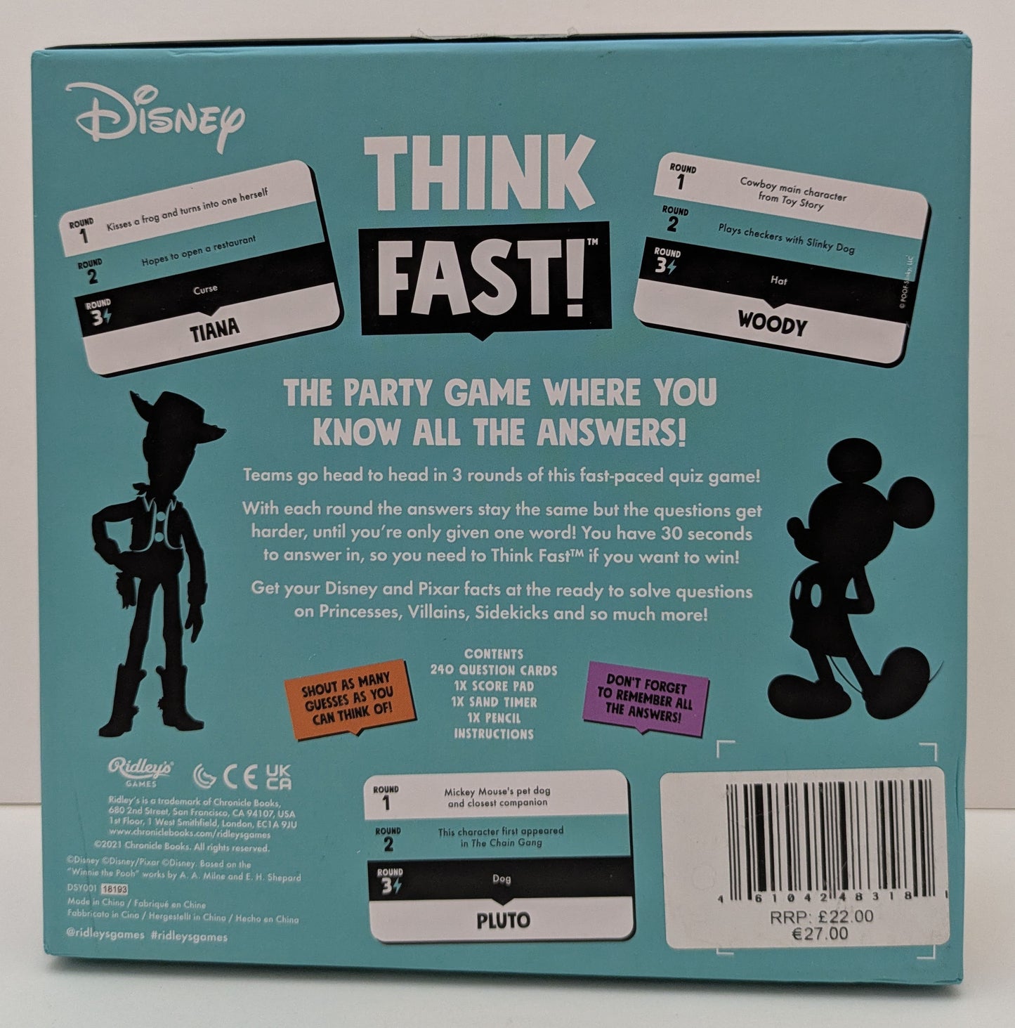 Think Fast (2019) – Disney-Themed Quiz Fun for All Ages