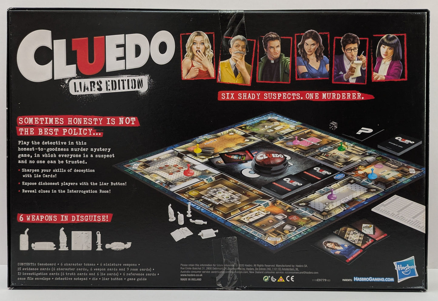 Think You Can Spot a Lie Play Cluedo Liars Edition (2020)