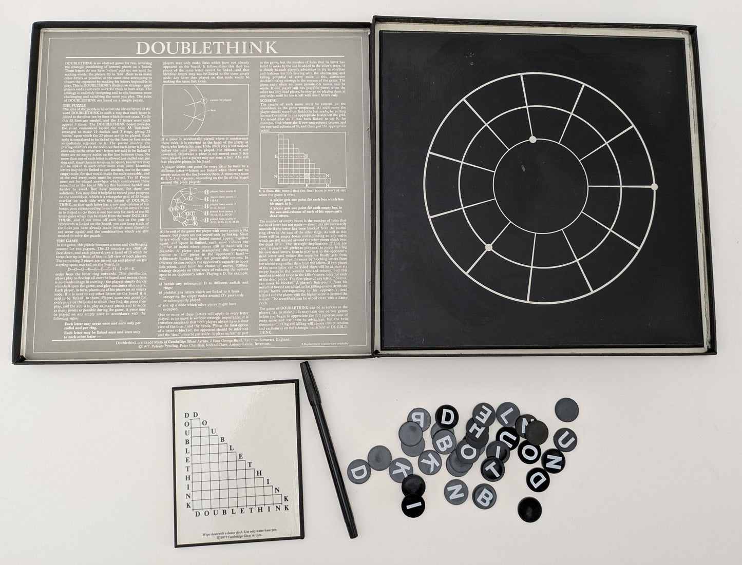 This vintage classic, Doublethink (1977), remains a true test of logic, patience, and tactical skill.