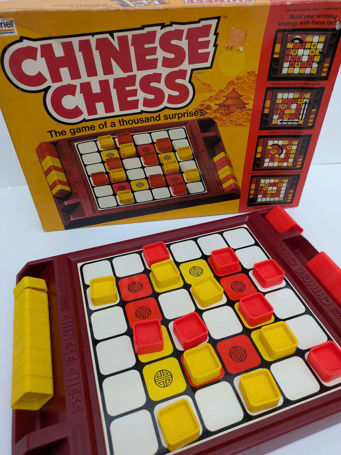 This vintage classic is all about thinking ahead and capturing your way to victory.