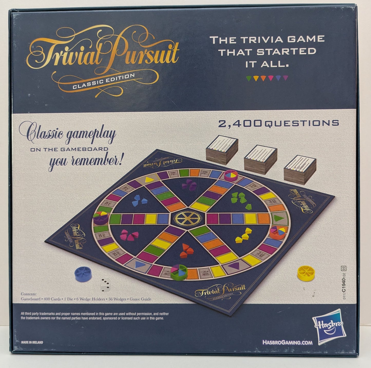 Trivial Pursuit – Classic Edition (2016) classic trivia game for family and friends.