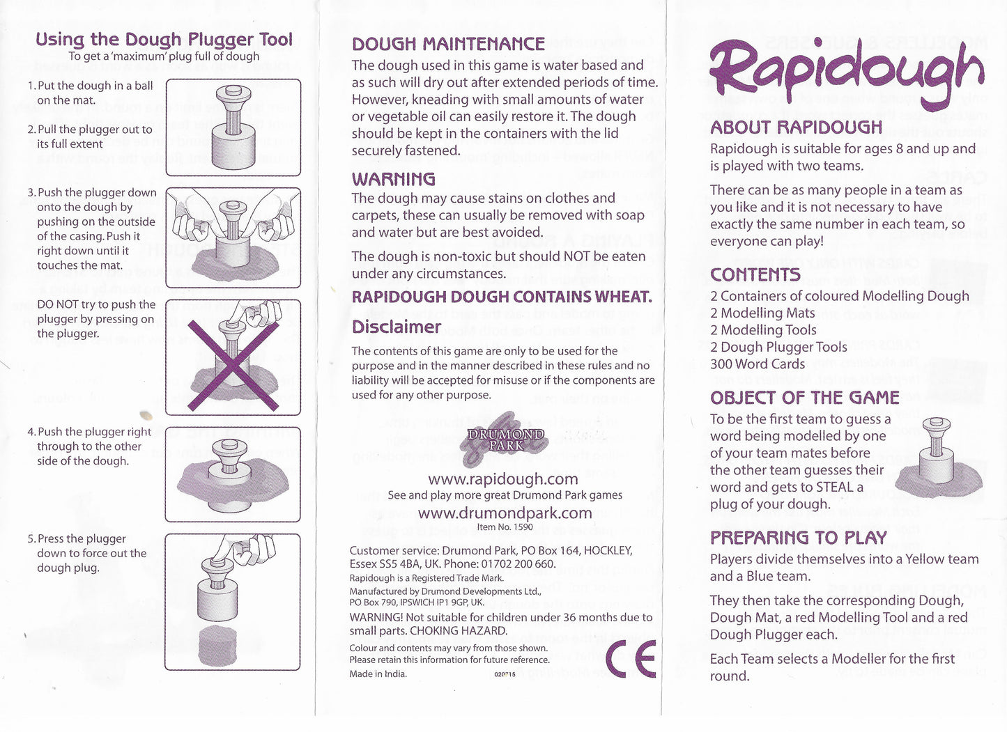 Watch out — in Rapidough (2012), the winning team gets to steal your dough and leave you short!