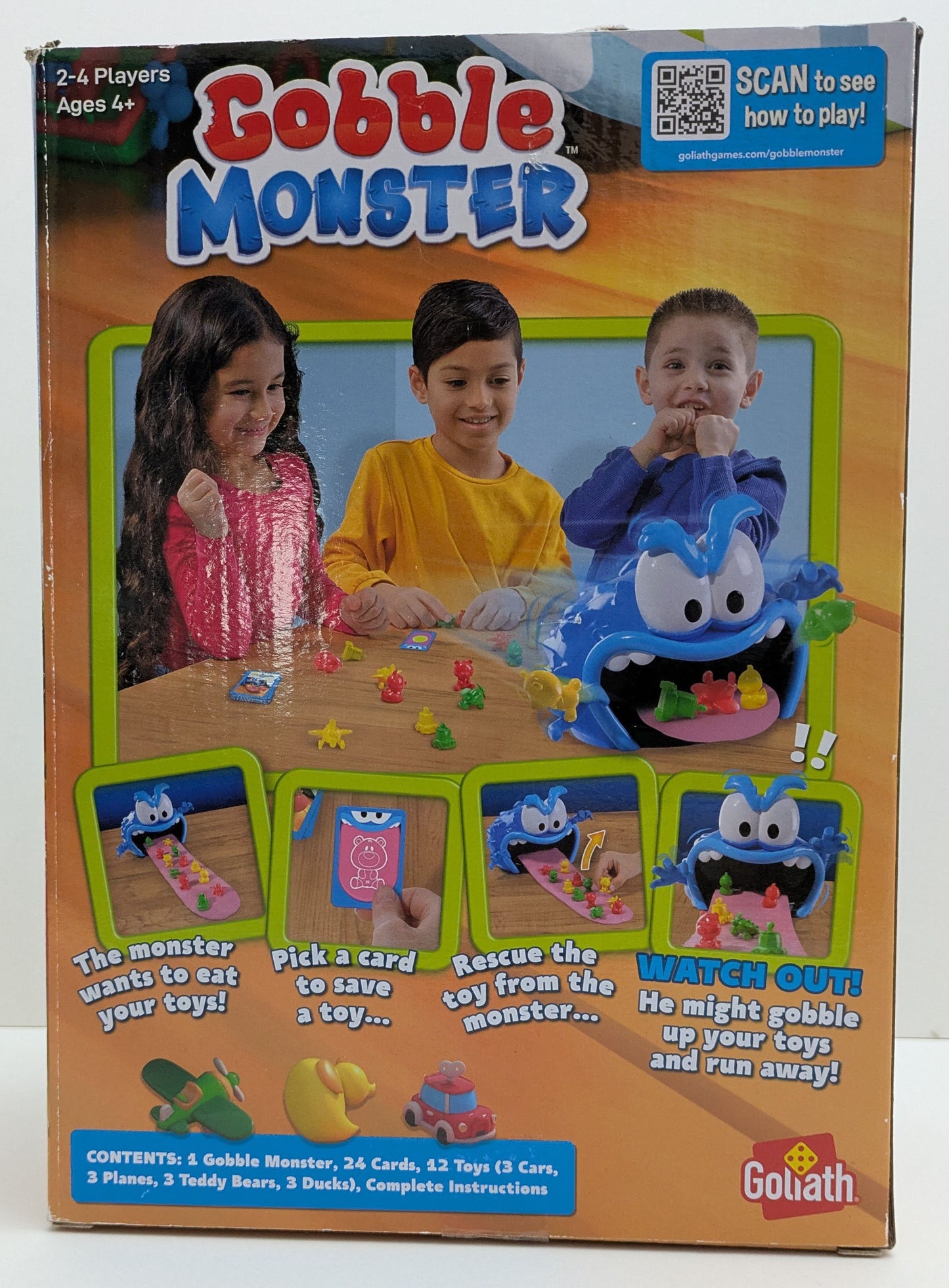 Watch out – the monster’s tongue is ready to strike in Gobble Monster (2021), a game full of surprise and laughter.